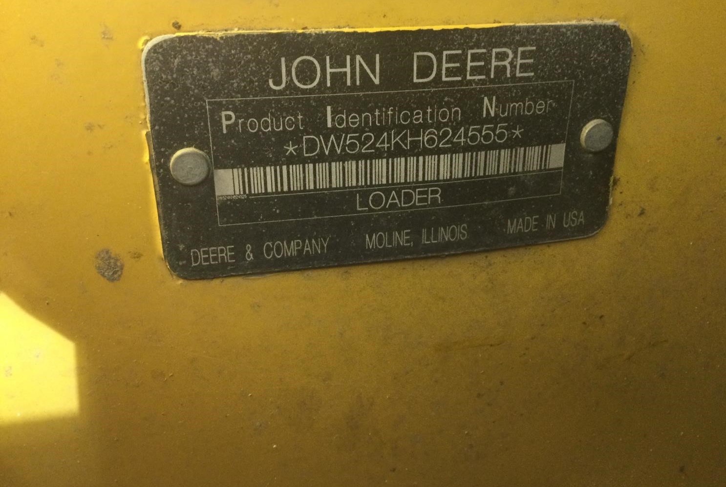 gallery 2009 John Deere 524K High Lift Wheel Loader