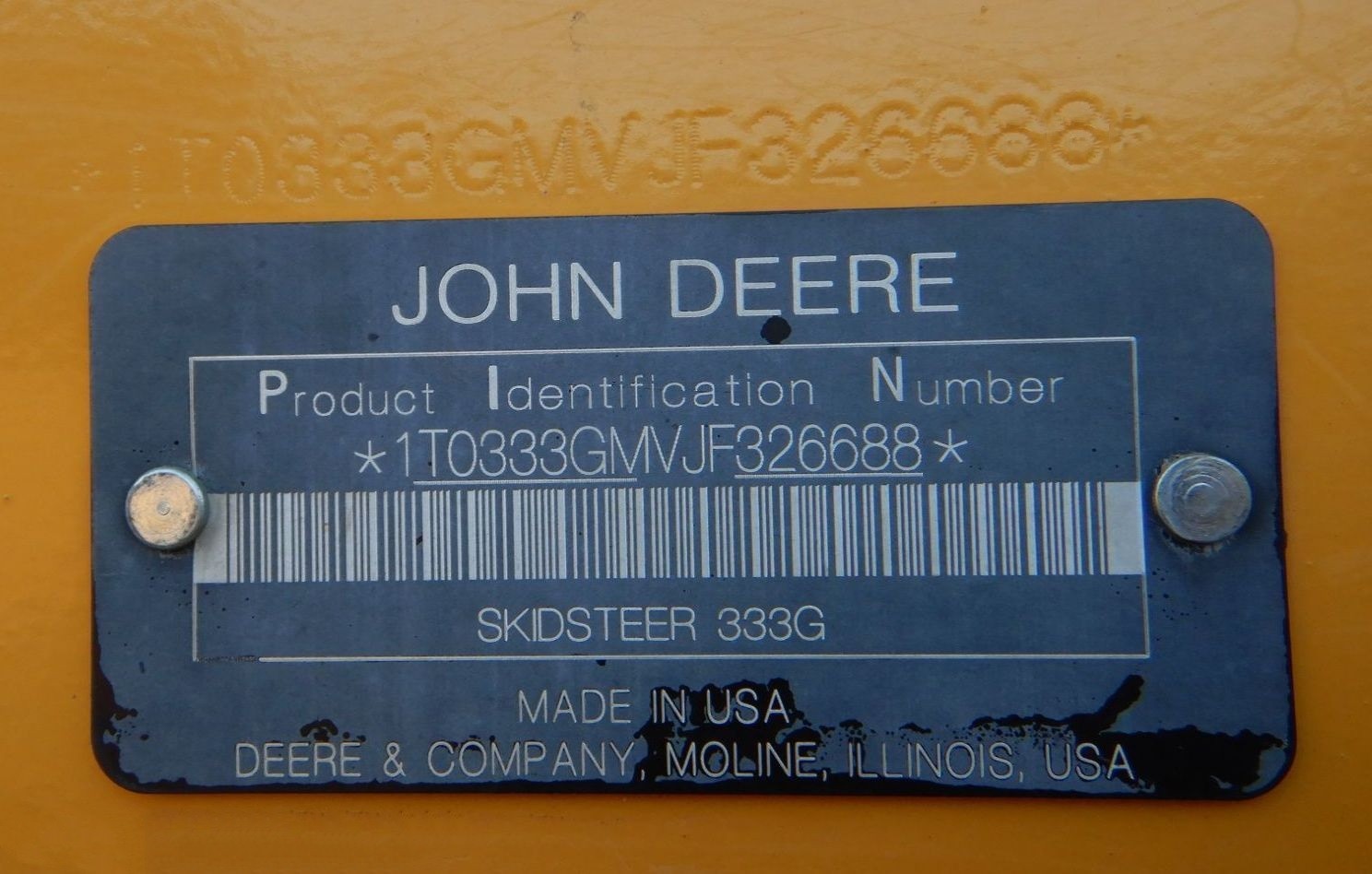 gallery 2018 John Deere 333G tracked skid steer loader