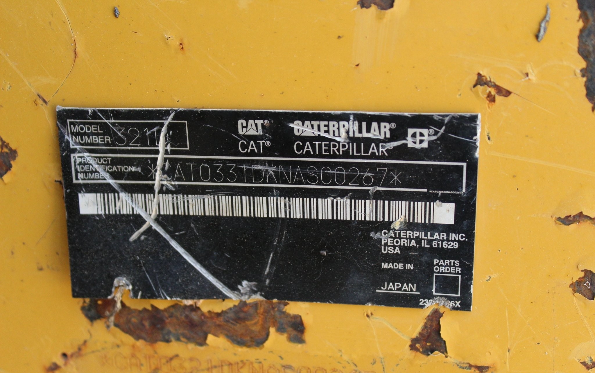 gallery 2008 Caterpillar 321D LCR excavator