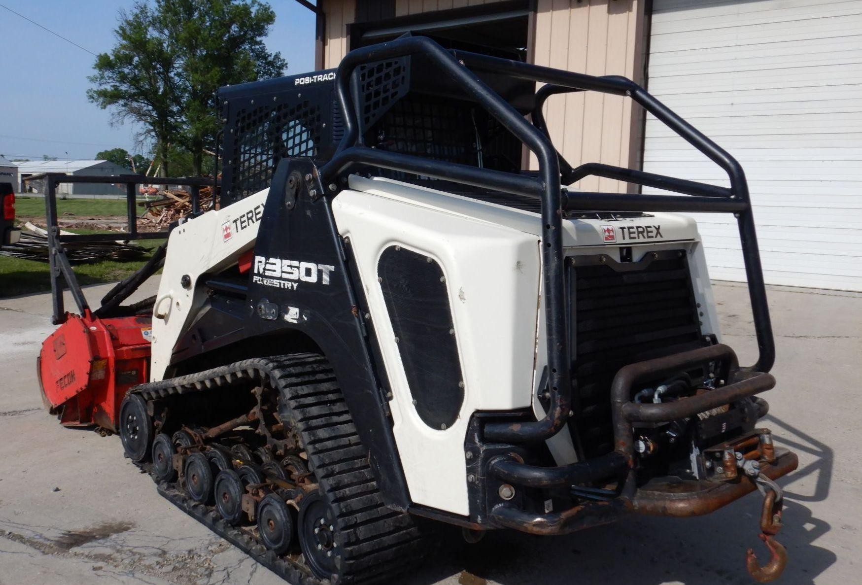 gallery 2016 Terex R350T Forestry  tracked skid steer loader