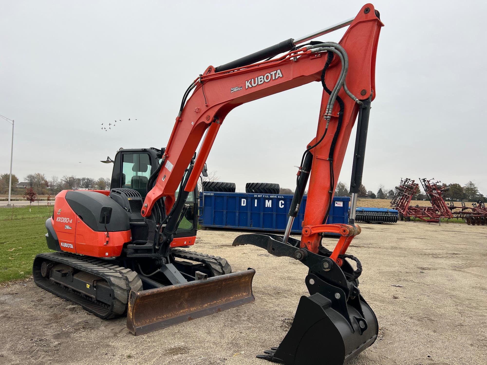 gallery 2018 Kubota KX080-4 Mini Excavator