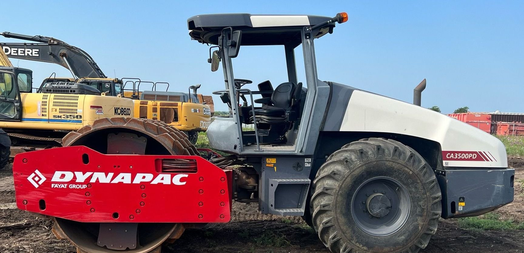 gallery 2018 Dynapac CA3500PD single drum vibratory roller