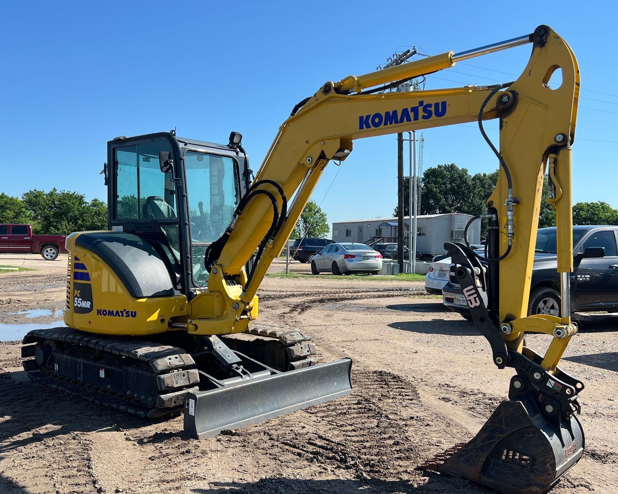 gallery 2022 Komatsu PC55MR-5 mini excavator