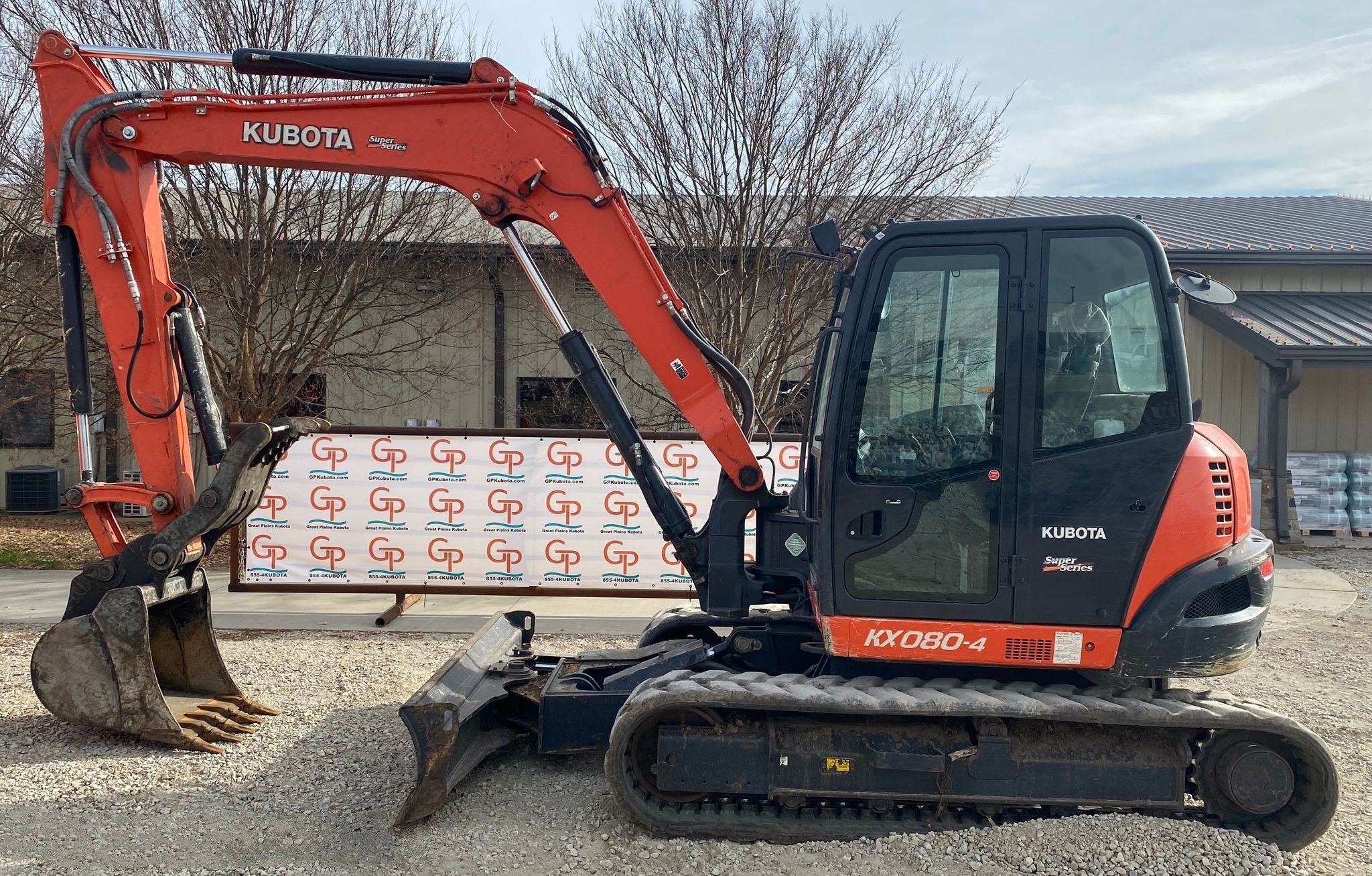 gallery 2019 Kubota KX080-4SR3A mini excavator