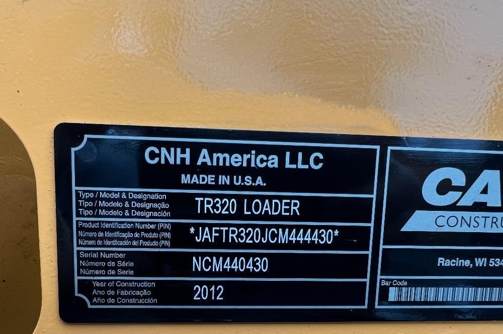 gallery 2012 Case TR320 Compact Track Loader