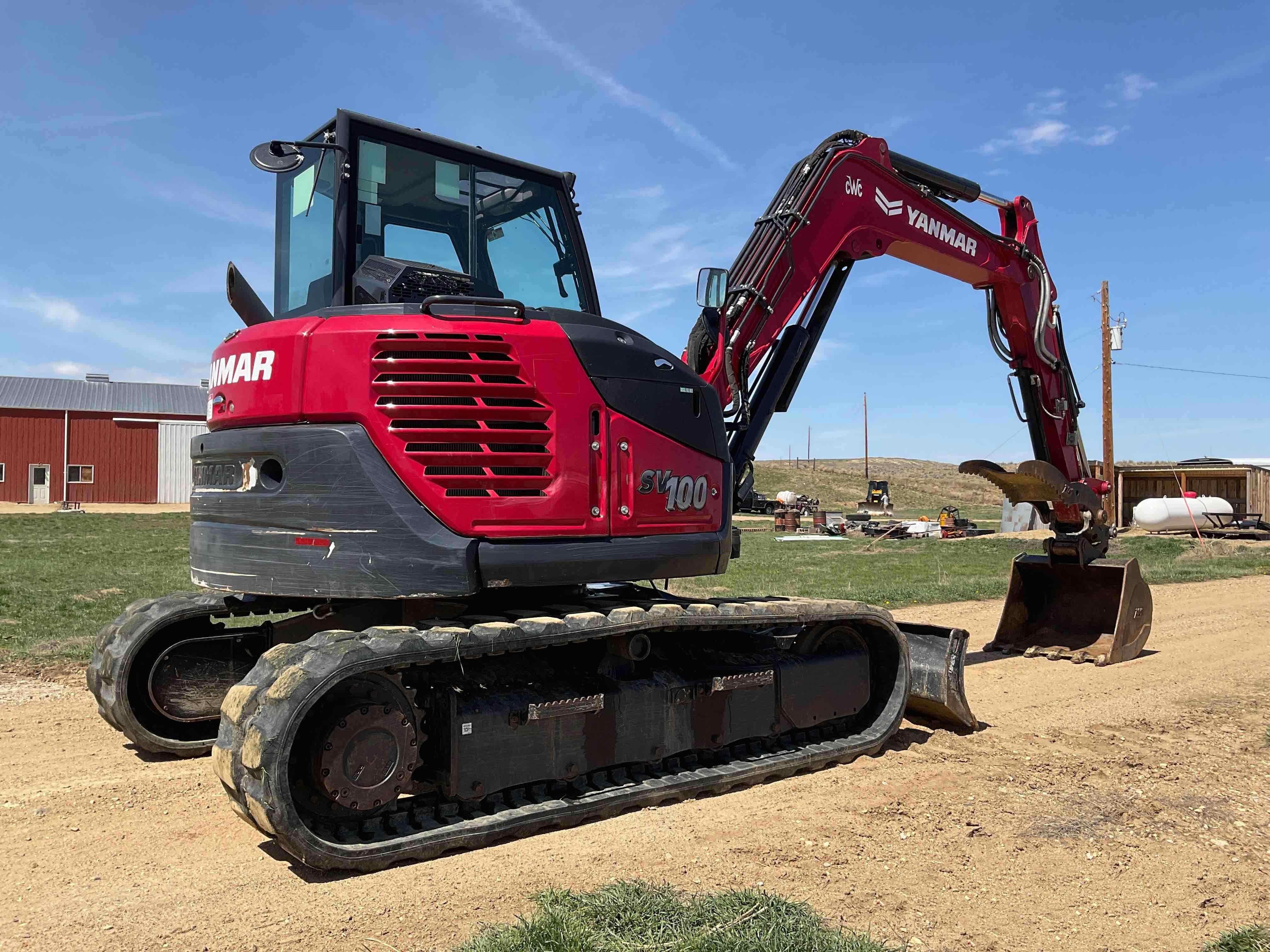 gallery 2021 Yanmar SV100-2A Excavator WHyd Thumb