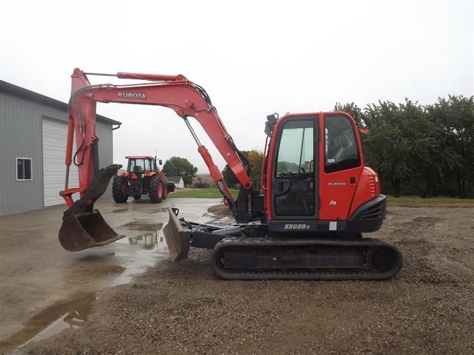 gallery 2011 Kubota KX080-3 Mini Excavator