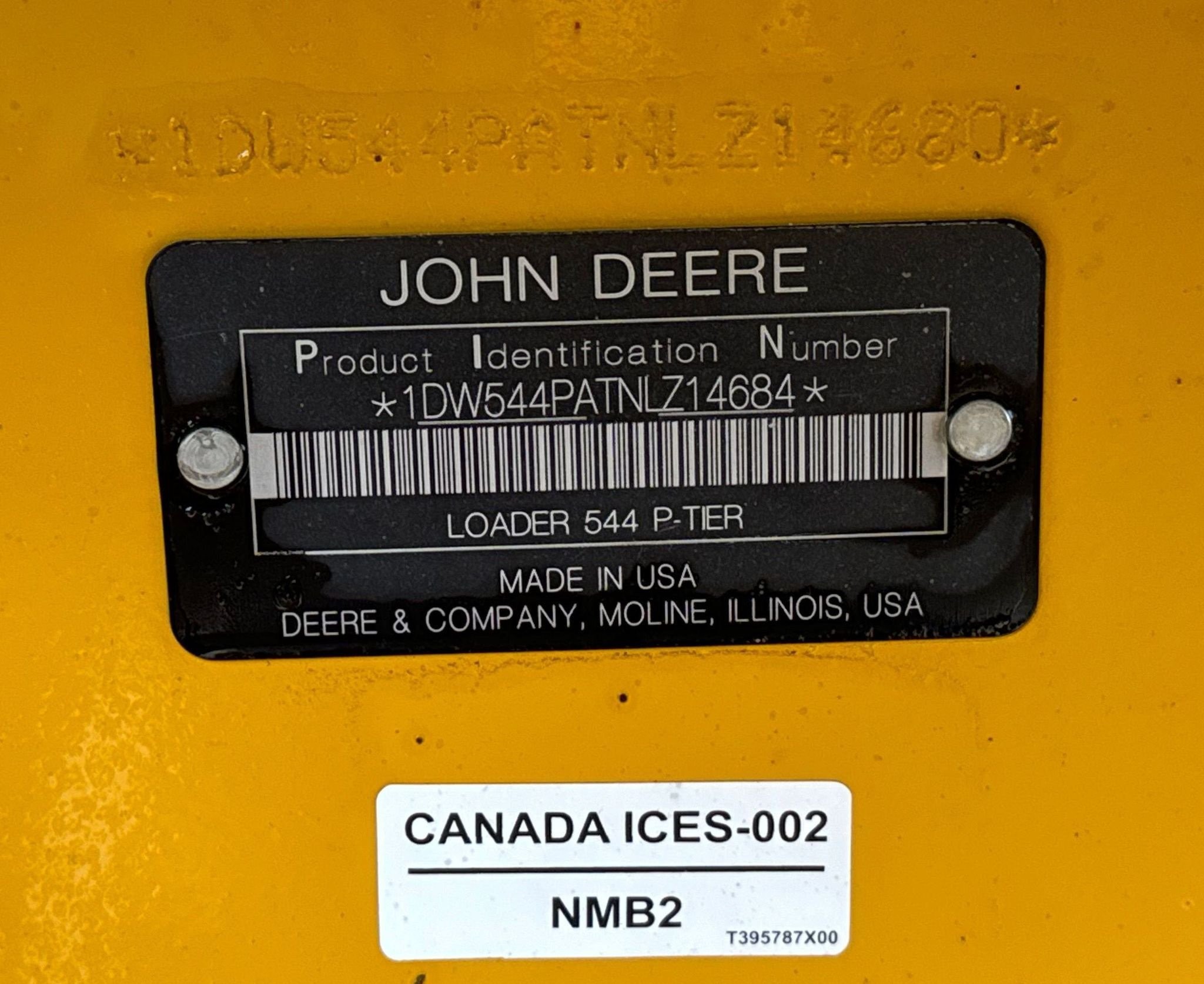 gallery 2022 John Deere 544 P-Tier wheel loader