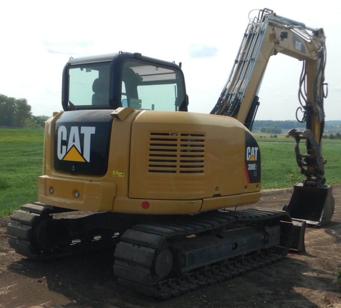 gallery 2018 Caterpillar 308E2 CRH2R mini excavator