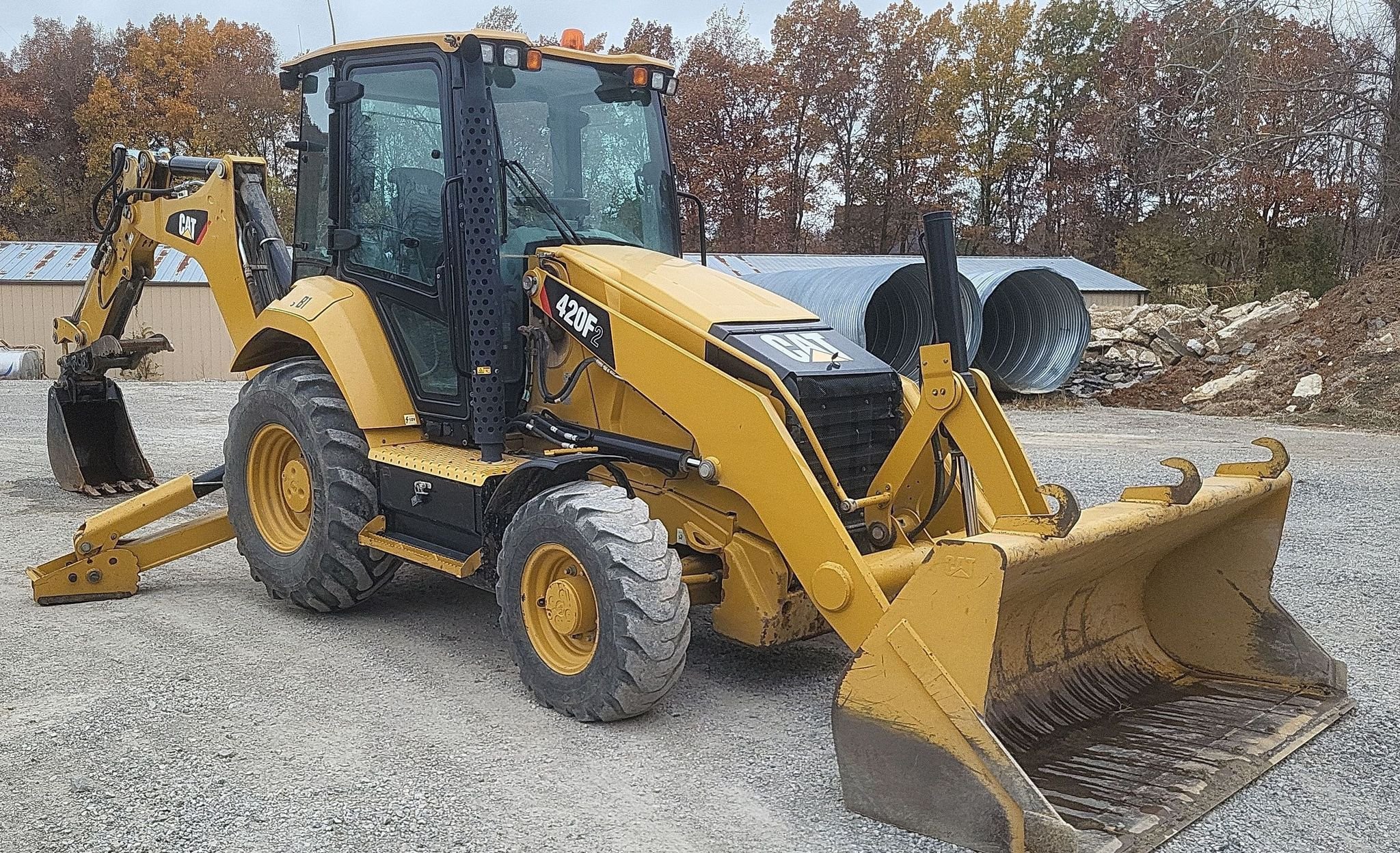 gallery 2018 Caterpillar 420F2 backhoe