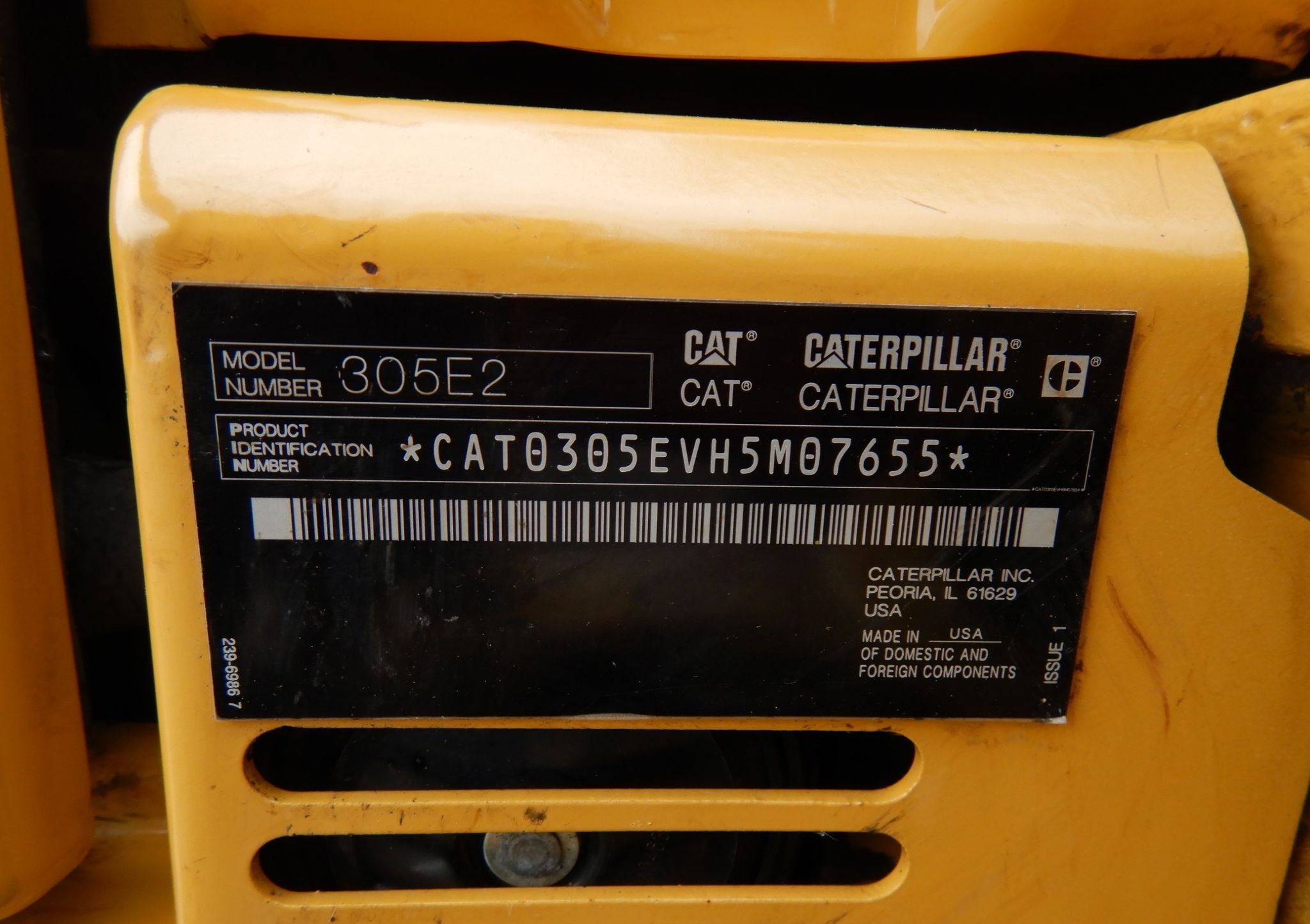 gallery 2018 Caterpillar 305E2 CR mini excavator
