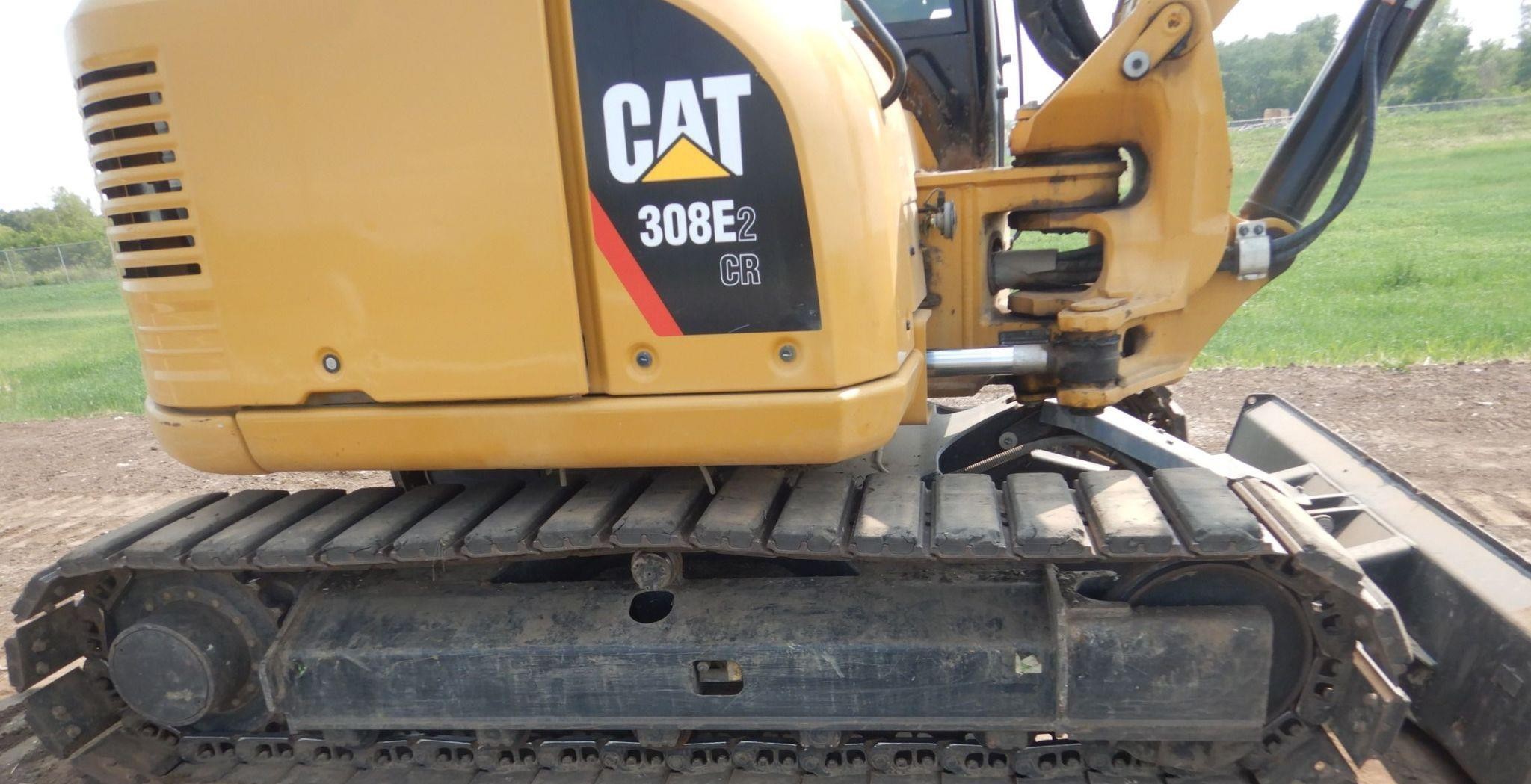 gallery 2018 Caterpillar 308E2 CRH2R mini excavator