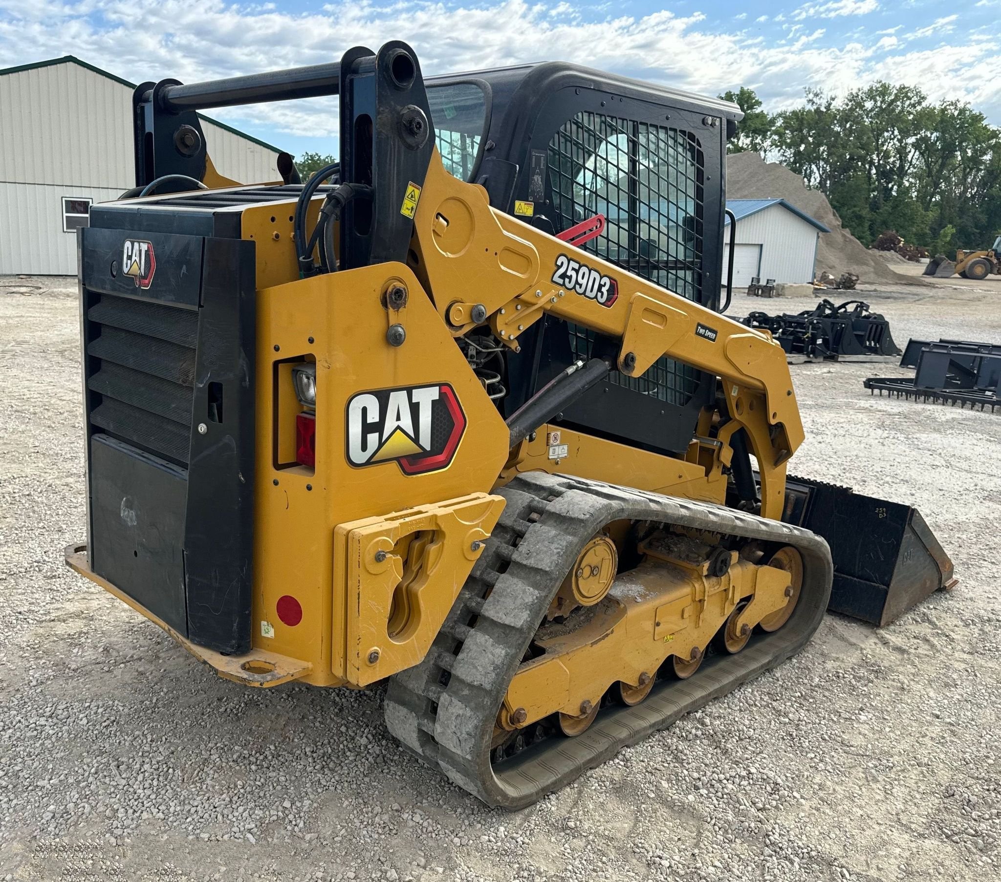 gallery 2019 Caterpillar 259D3 tracked skid steer loader