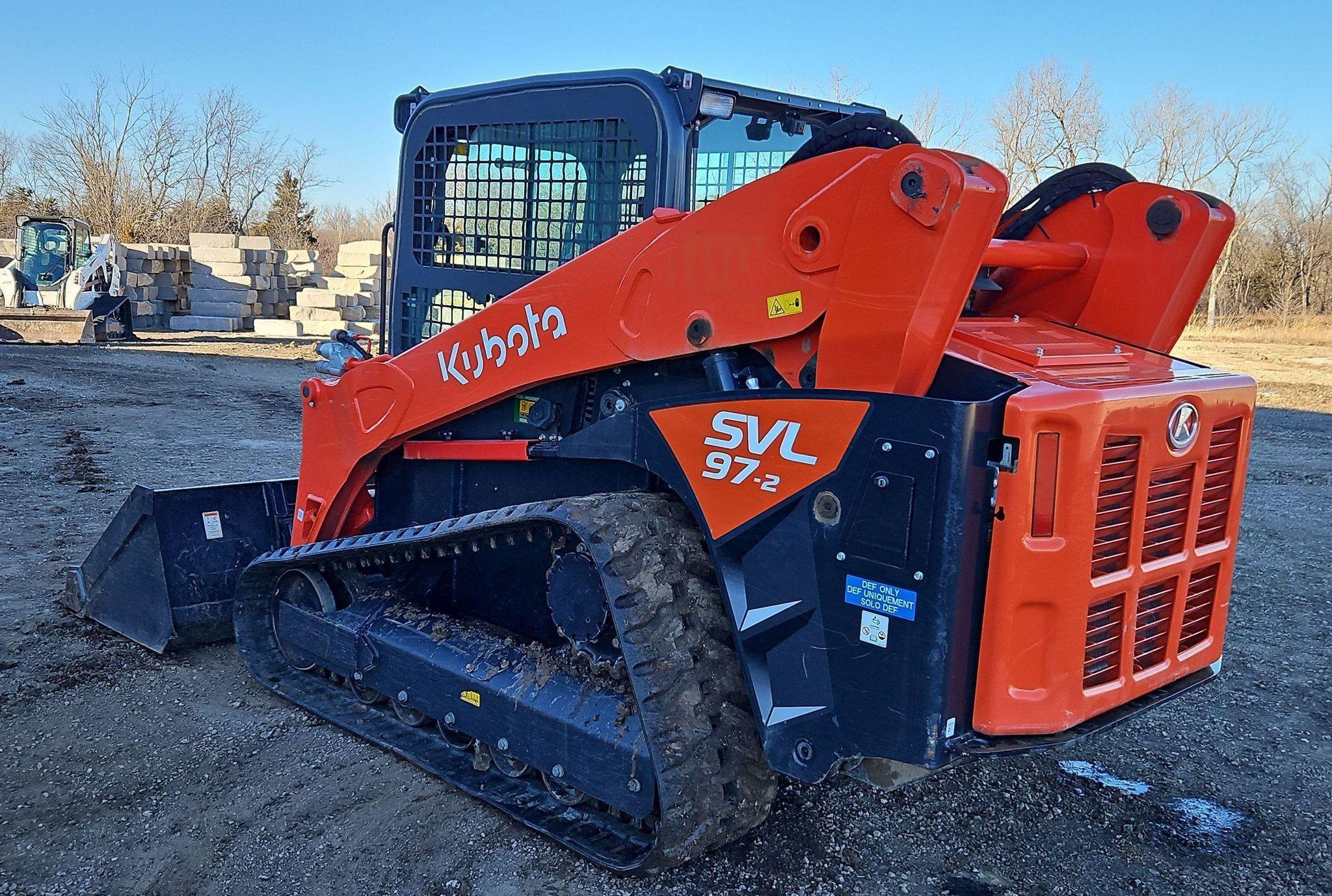 gallery 2022 Kubota SVL97-2 tracked skid steer loader