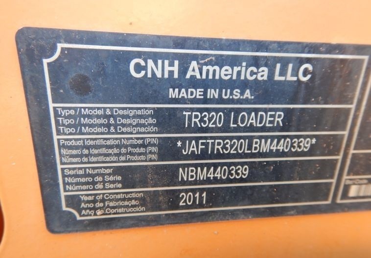 gallery 2011 Case TR320 tracked skid steer loader