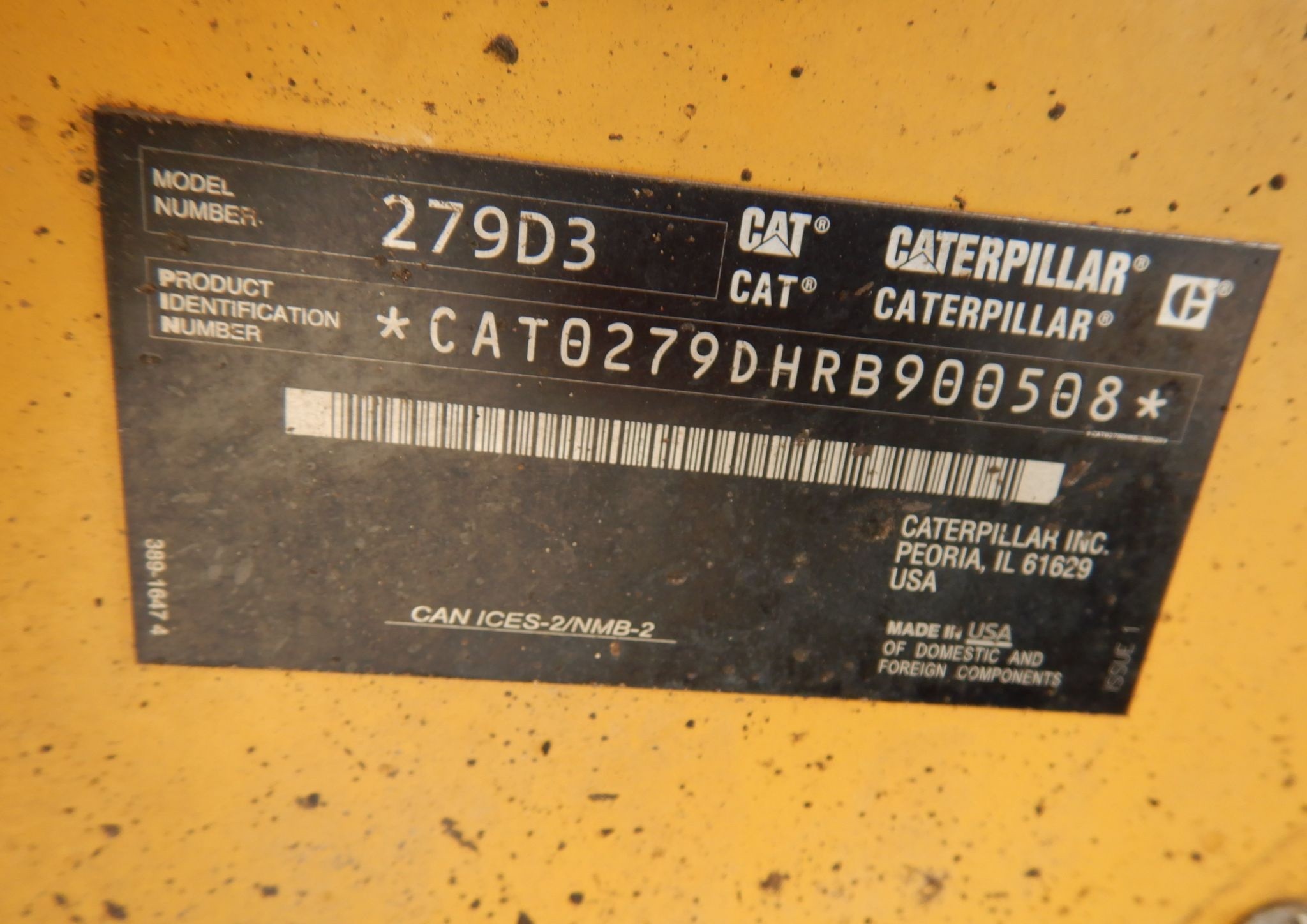 gallery 2019 Caterpillar 279D3 tracked skid steer loader