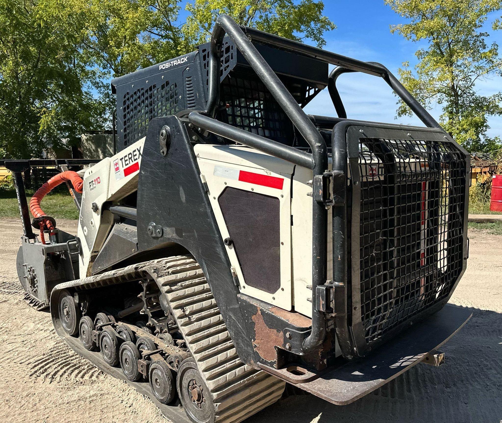 gallery 2015 Terex PT-110 tracked skid steer loader