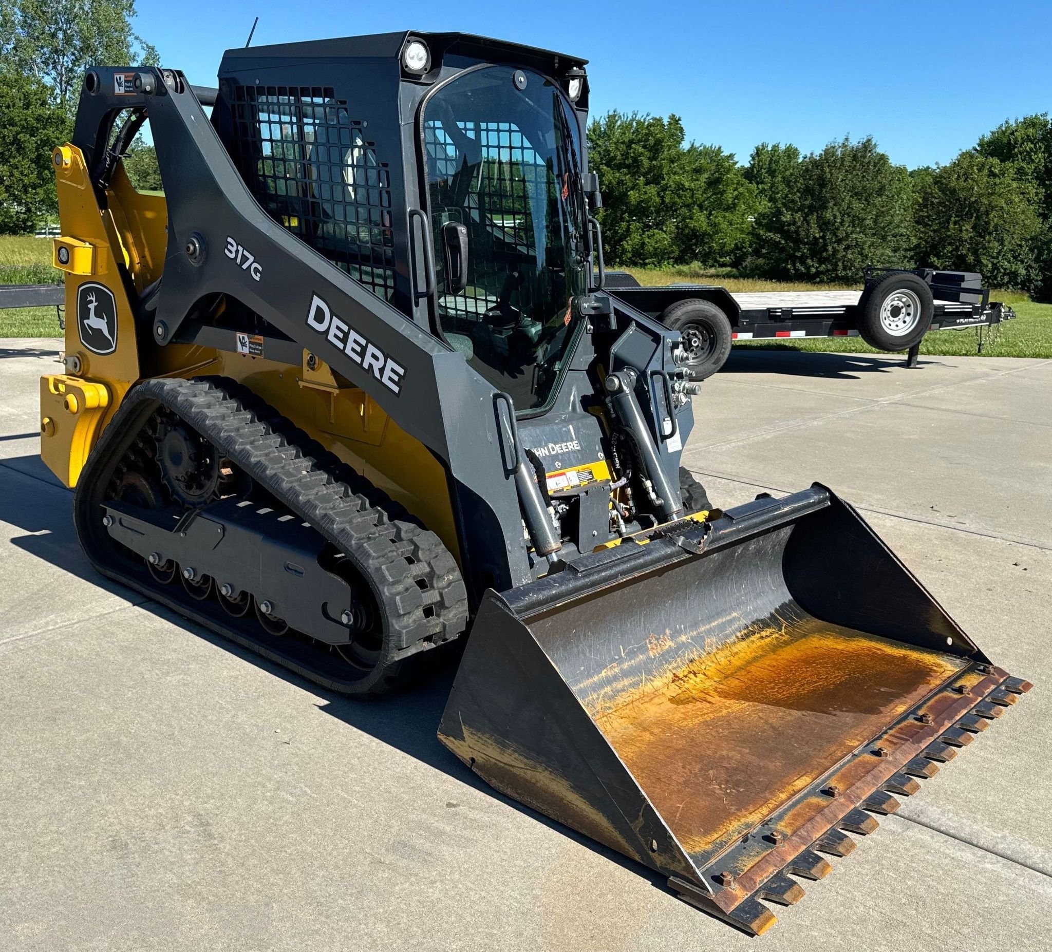 gallery 2023 John Deere 317G tracked skid steer loader
