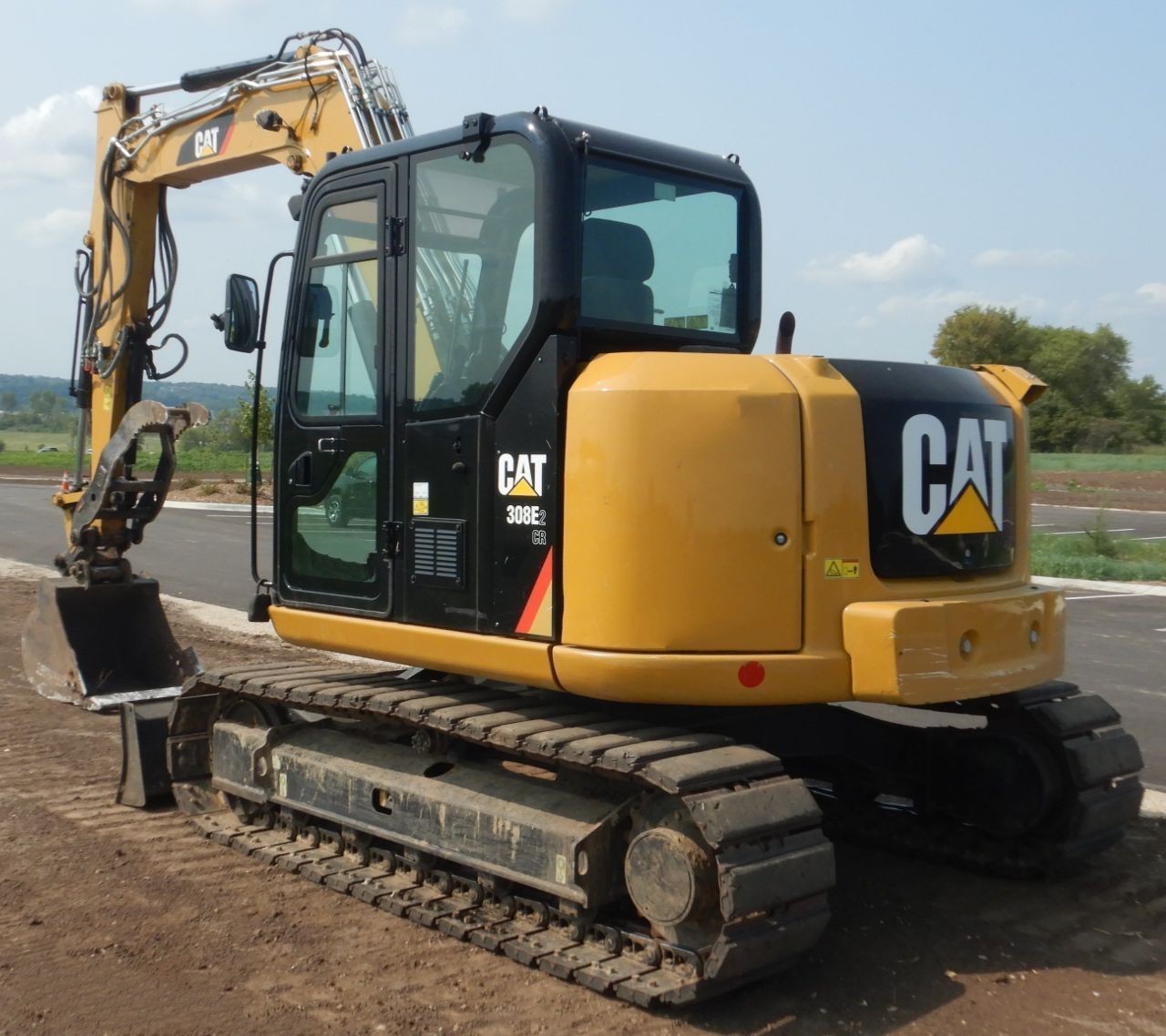gallery 2018 Caterpillar 308E2 CRH2R mini excavator