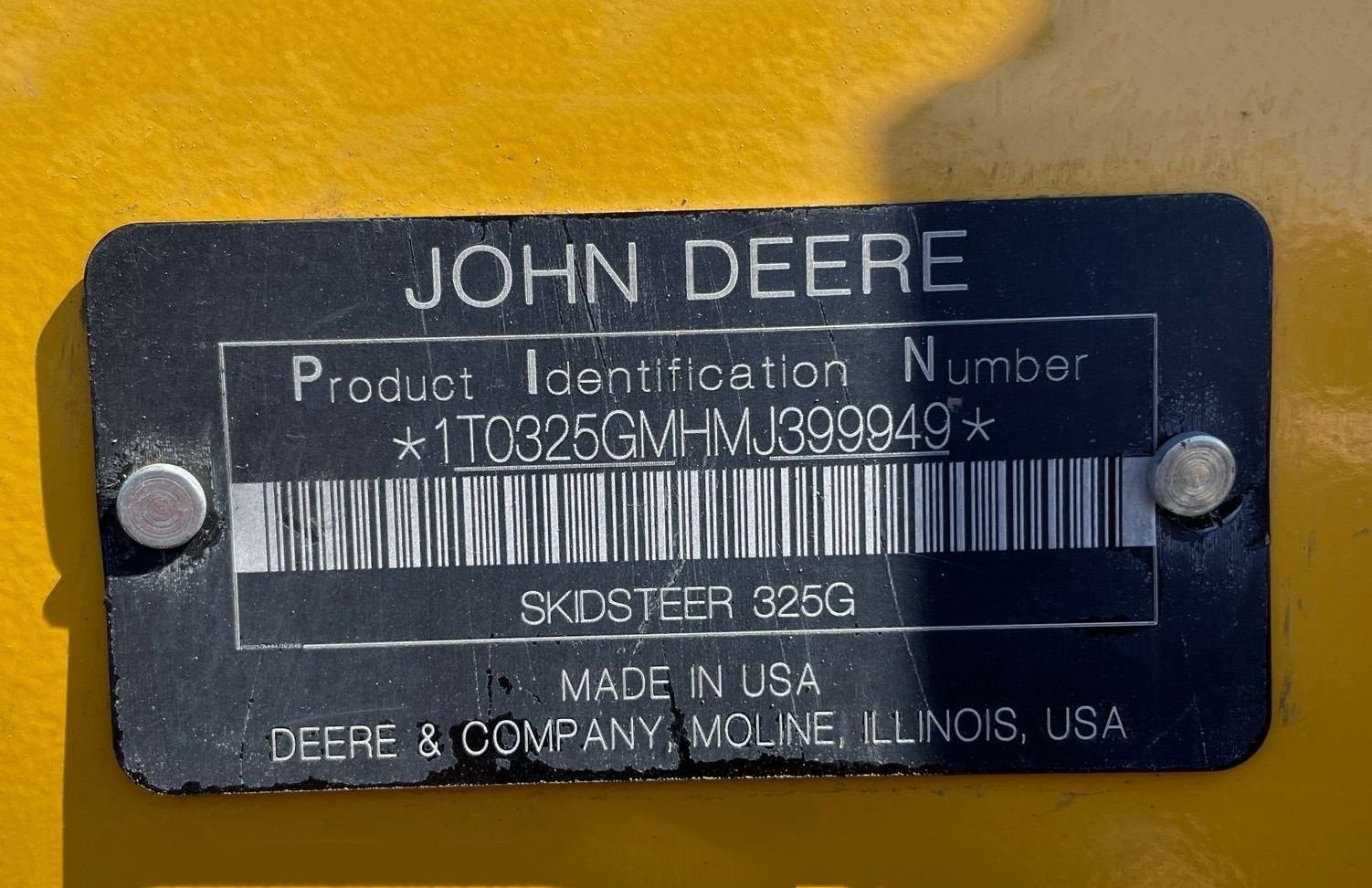 gallery 2021 John Deere 325G tracked skid steer loader