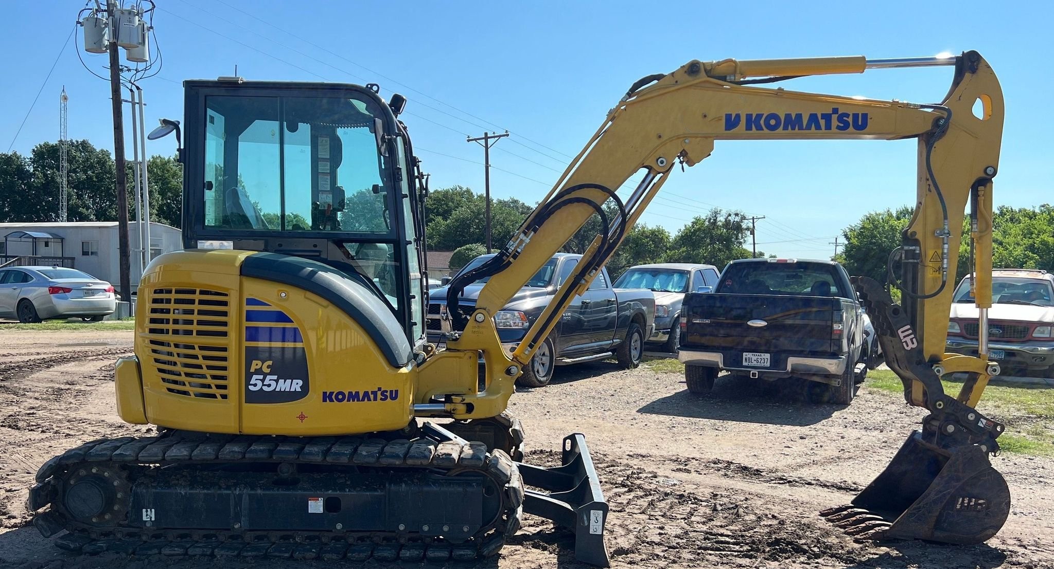 gallery 2022 Komatsu PC55MR-5 mini excavator