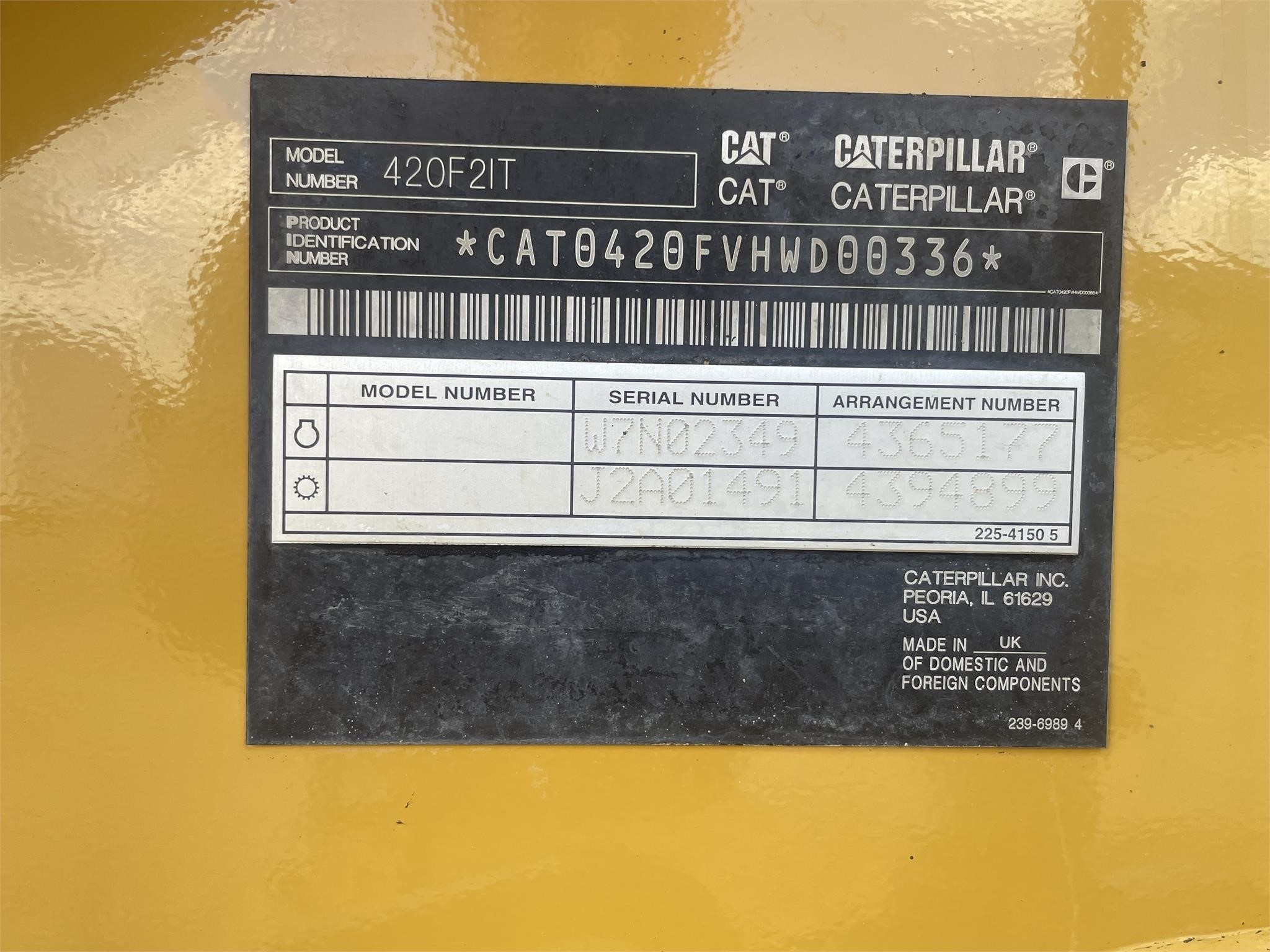 gallery 2015 CATERPILLAR 420F2 IT