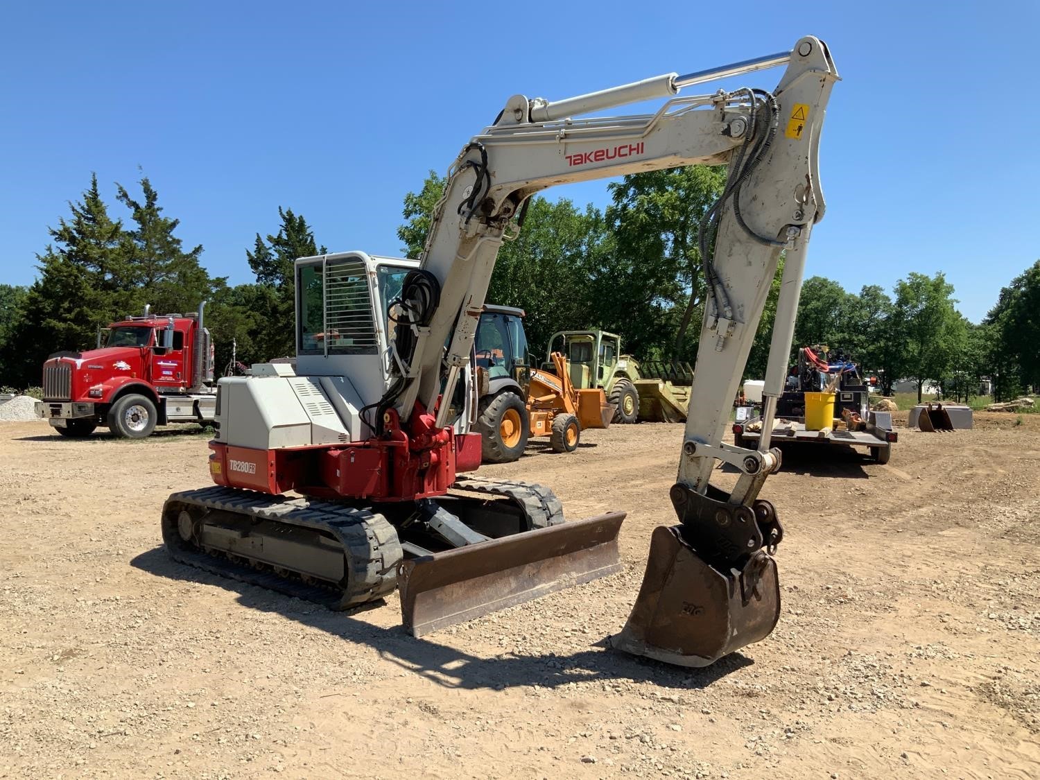 gallery 2015 Takeuchi TB280FR Mini Excavator