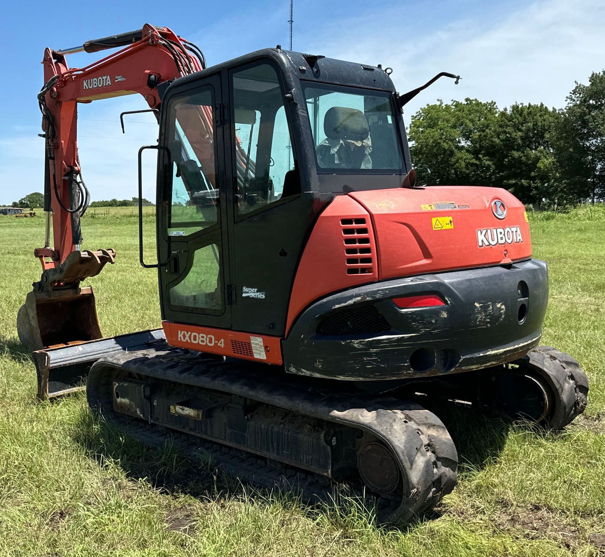 gallery 2021 Kubota KX080-4 mini excavator