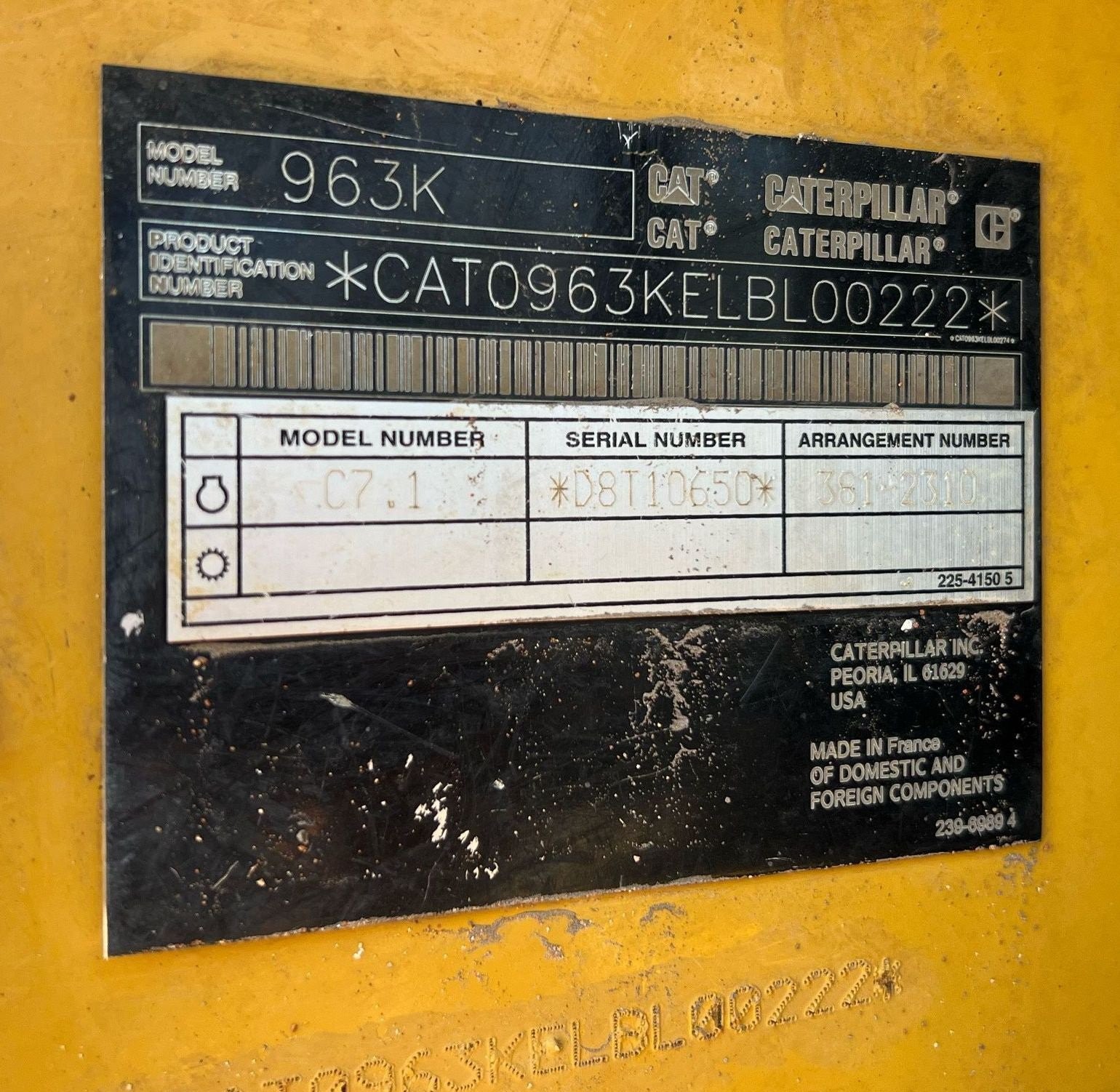 gallery 2016 Caterpillar 963K track loader