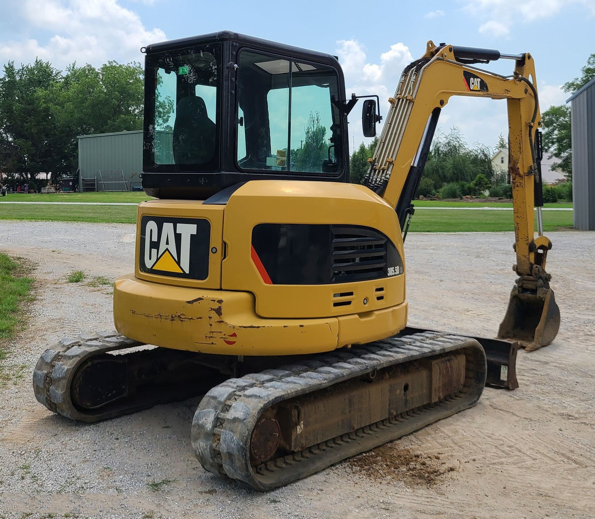 gallery 2011 Caterpillar 305.5D CR mini excavator