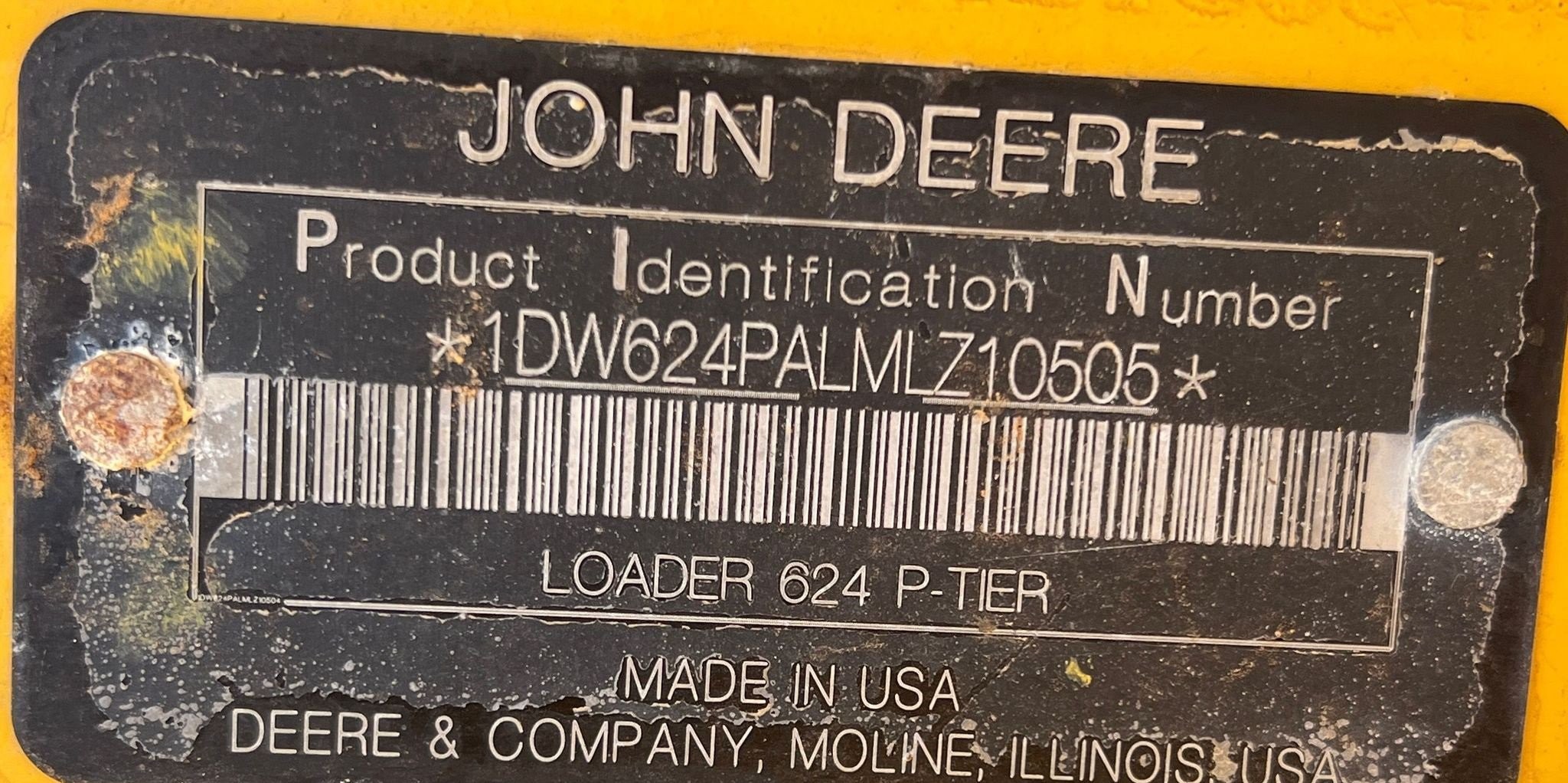 gallery 2021 John Deere 624 P-Tier wheel loader