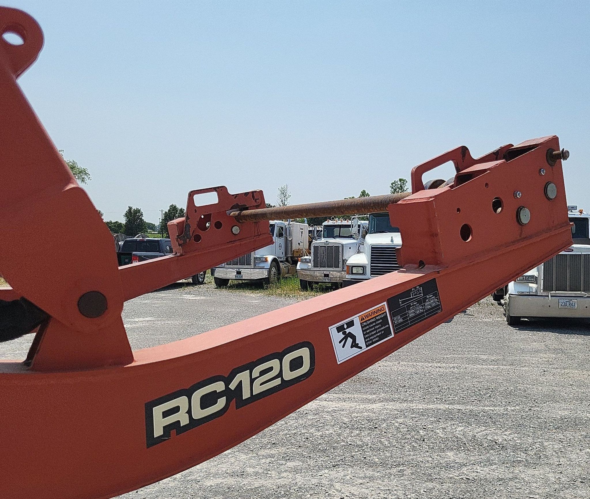gallery 2012 Ditch Witch RT120 Quad vibratory cable plow