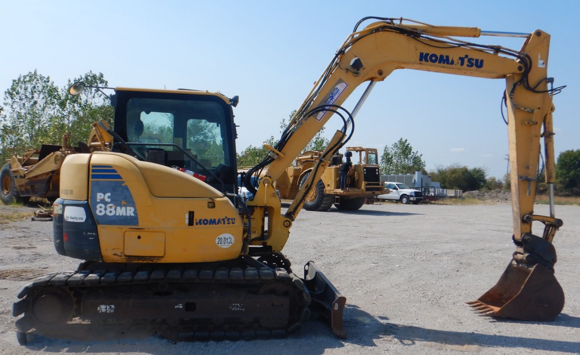 gallery 2010 Komatsu PC88MR-8 mini excavator
