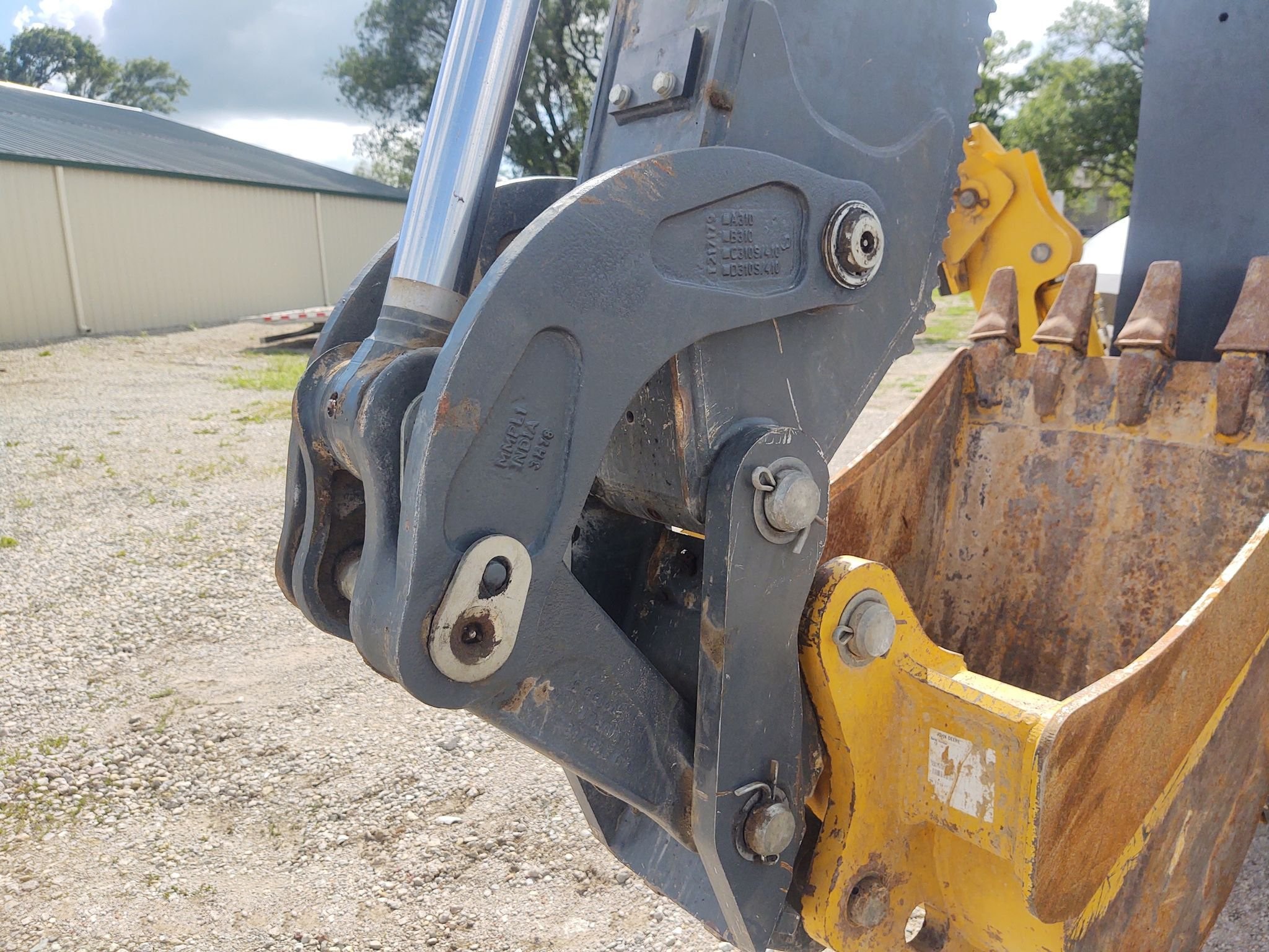 gallery 2018 John Deere 410L backhoe
