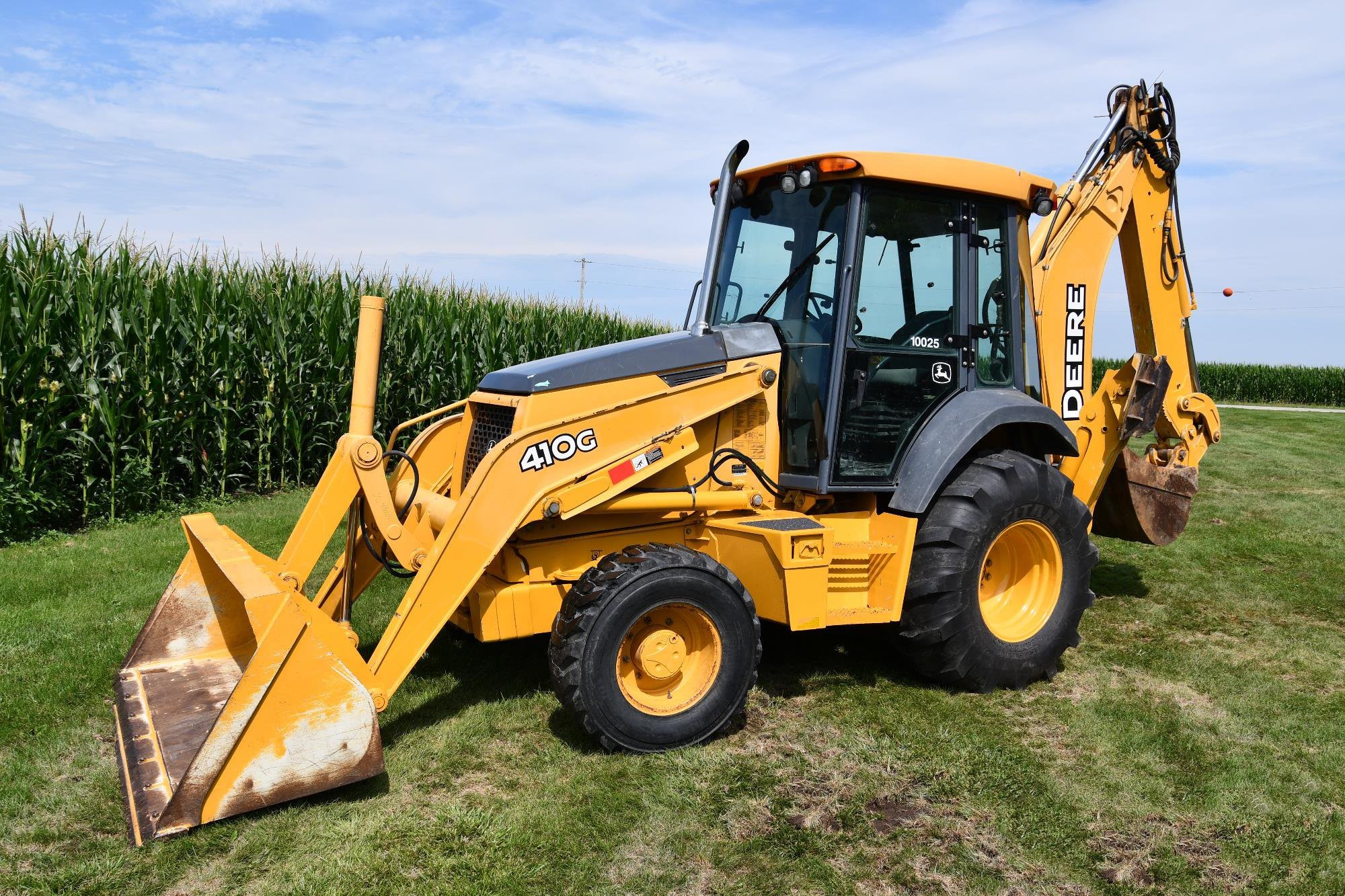 gallery 2007 John Deere 410G 4x4 Loader Backhoe W/Extendahoe