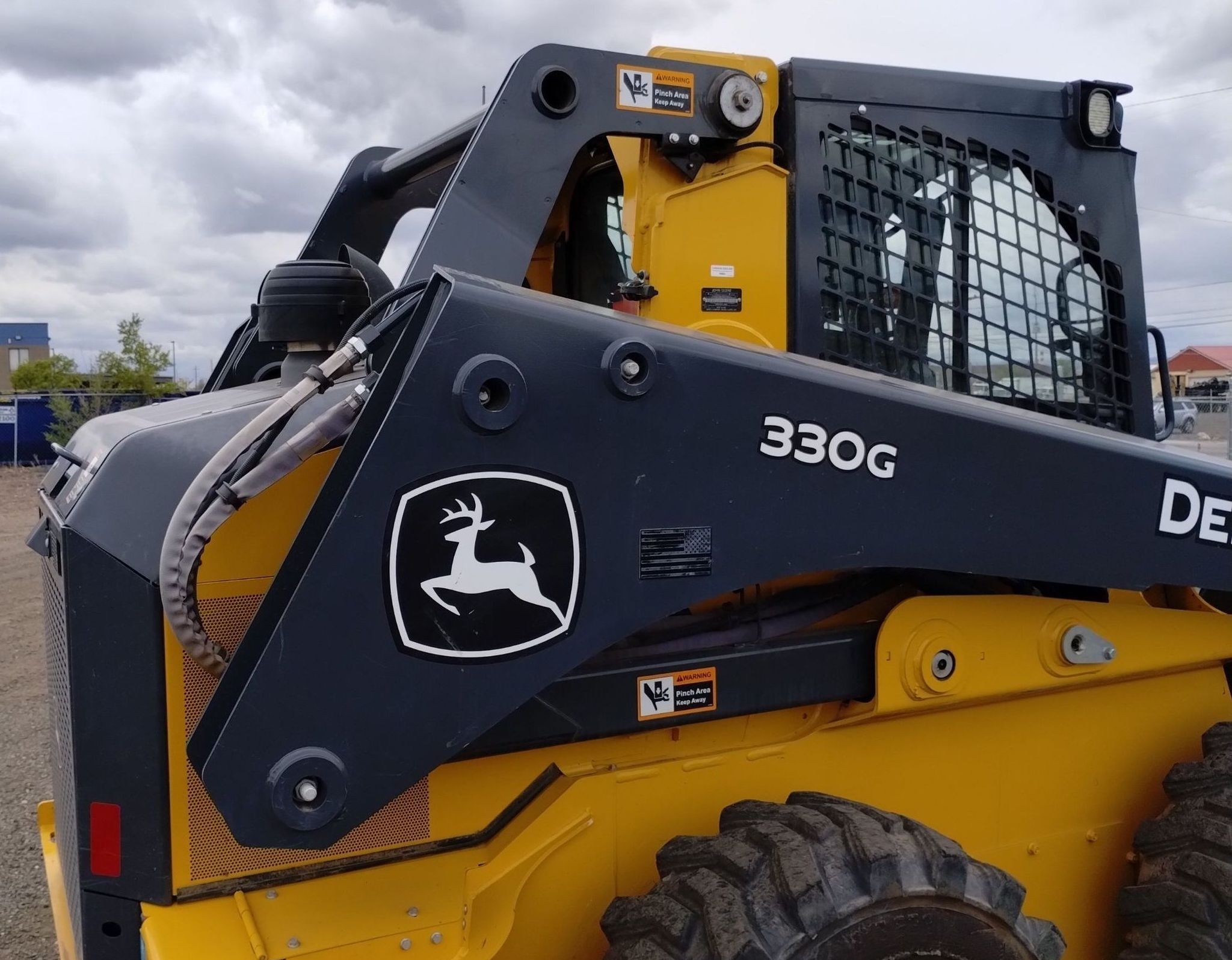 gallery 2022 John Deere 330G skid steer loader