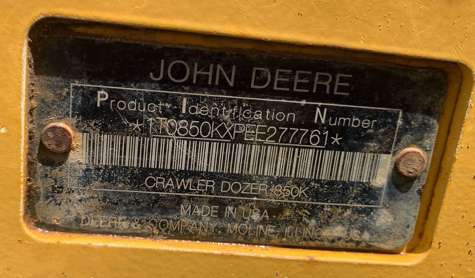 gallery 2014 John Deere 850K WLT dozer