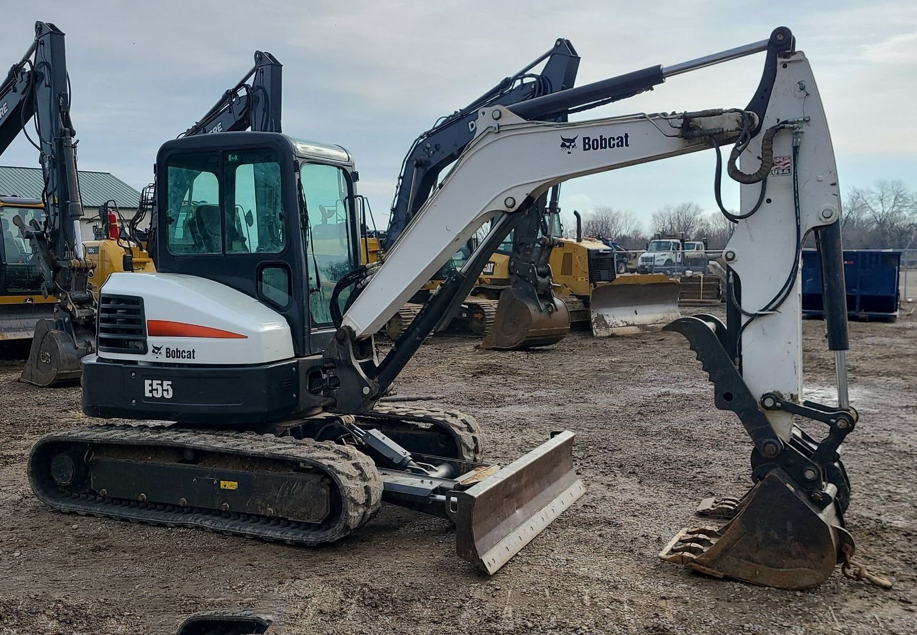 gallery 2019 Bobcat E55 mini excavator