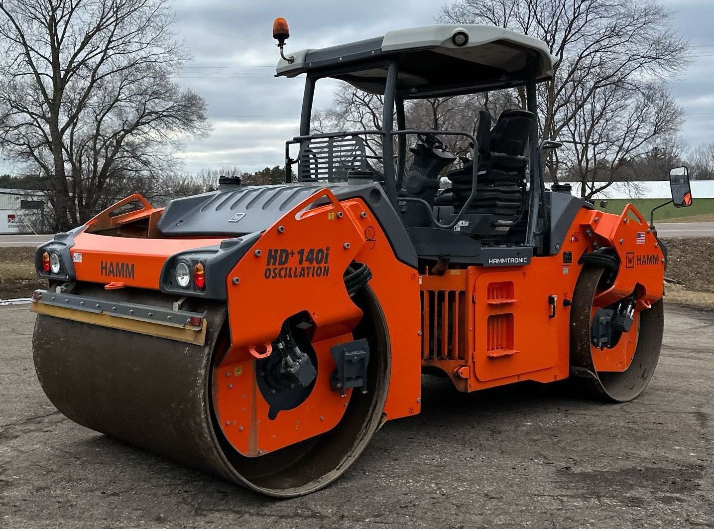 gallery 2021 Hamm HD 140i double drum vibratory roller