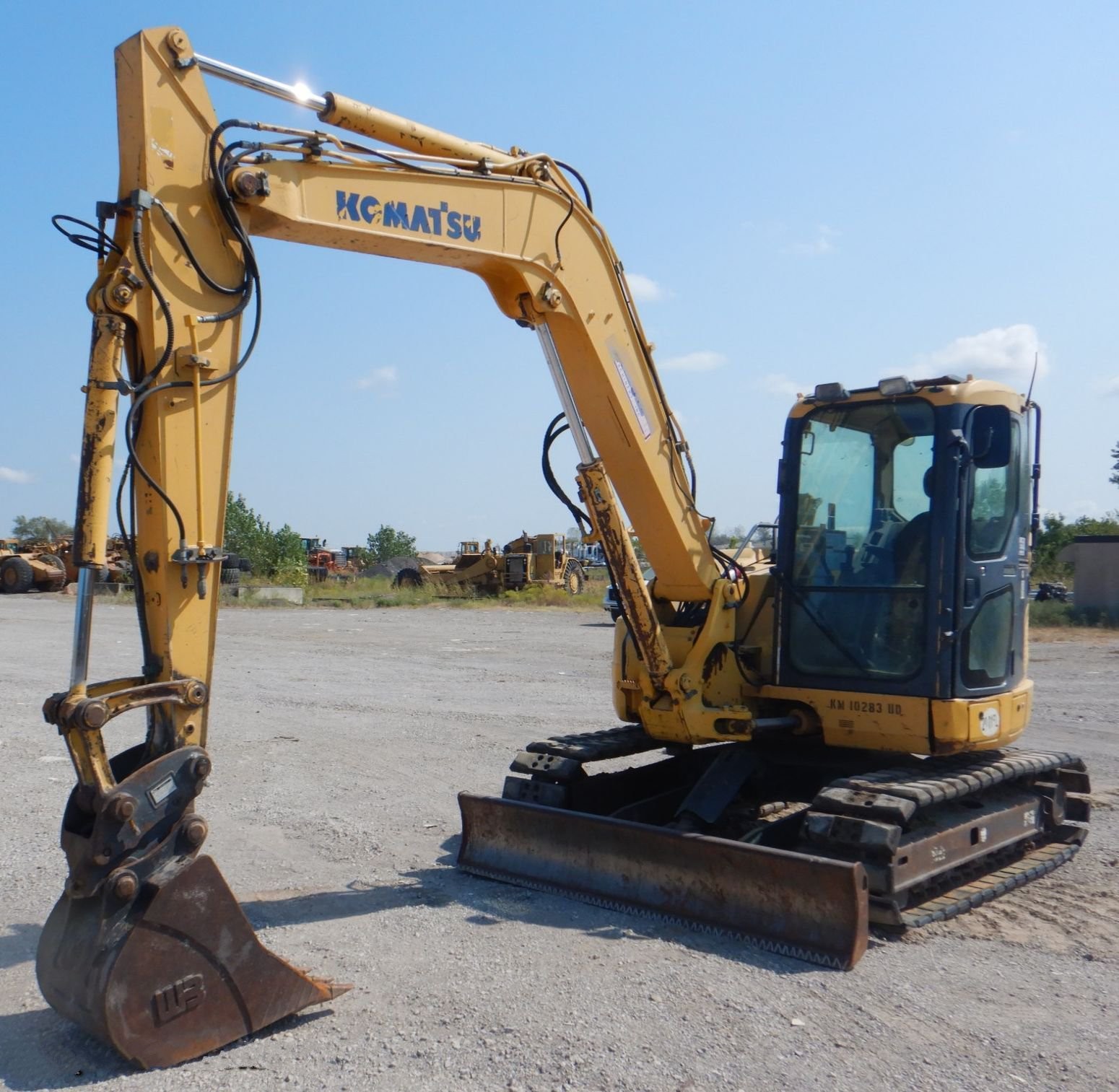 gallery 2010 Komatsu PC88MR-8 mini excavator