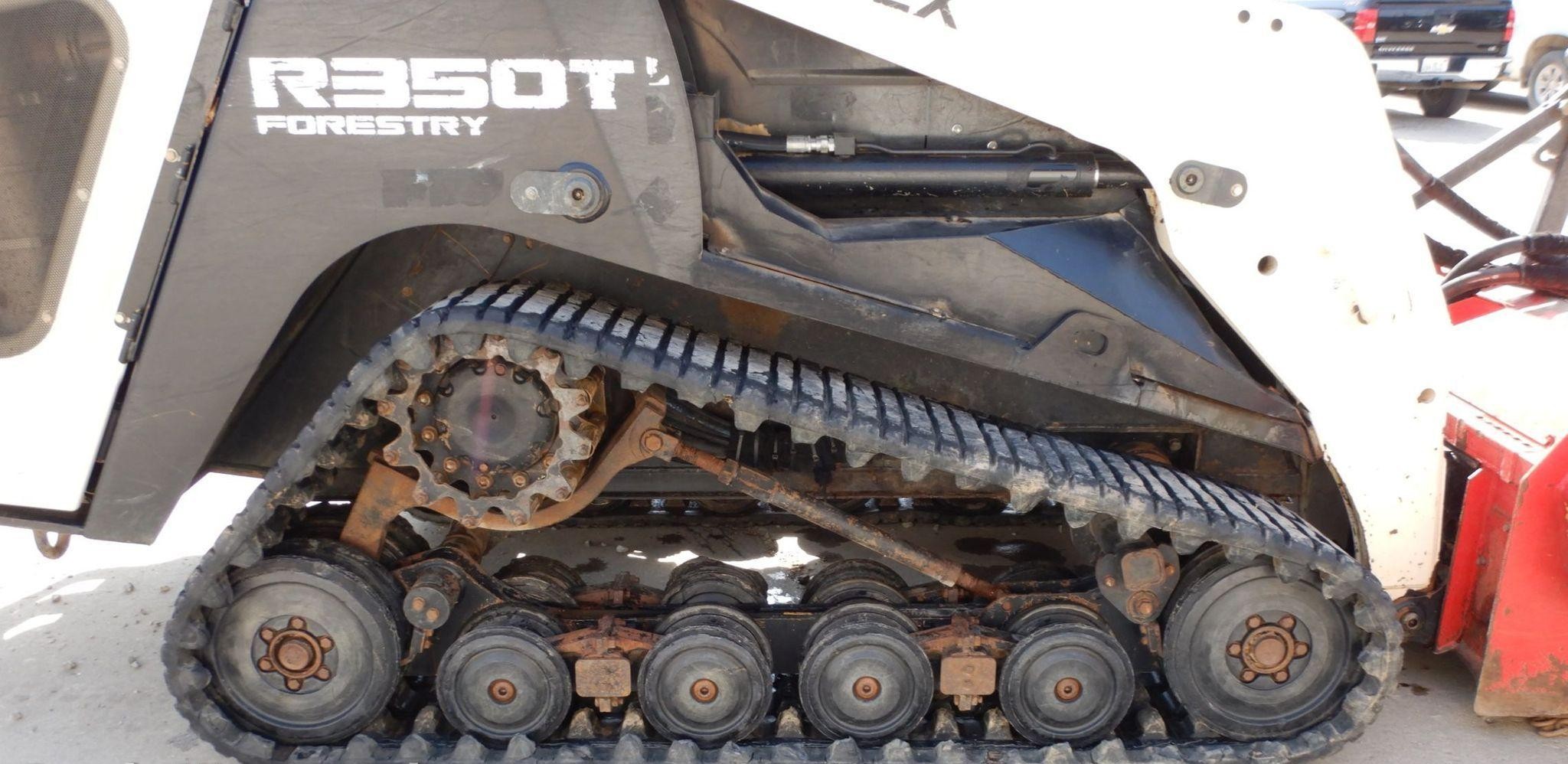 gallery 2016 Terex R350T Forestry  tracked skid steer loader