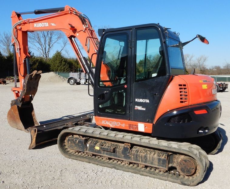 gallery 2018 Kubota KX080-45 mini excavator