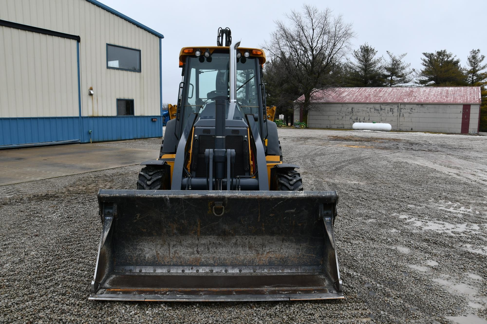 gallery 2012 John Deere 410K TC 4x4 Loader Backhoe W4-IN-1 Bucket & Extendahoe