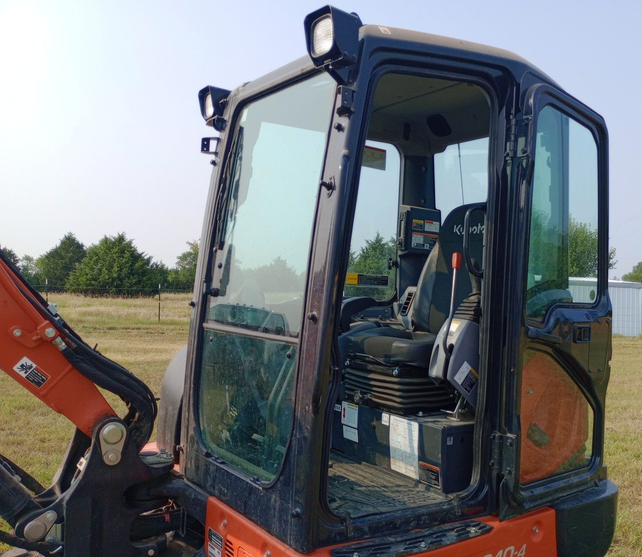 gallery 2019 Kubota KX040-4 mini excavator