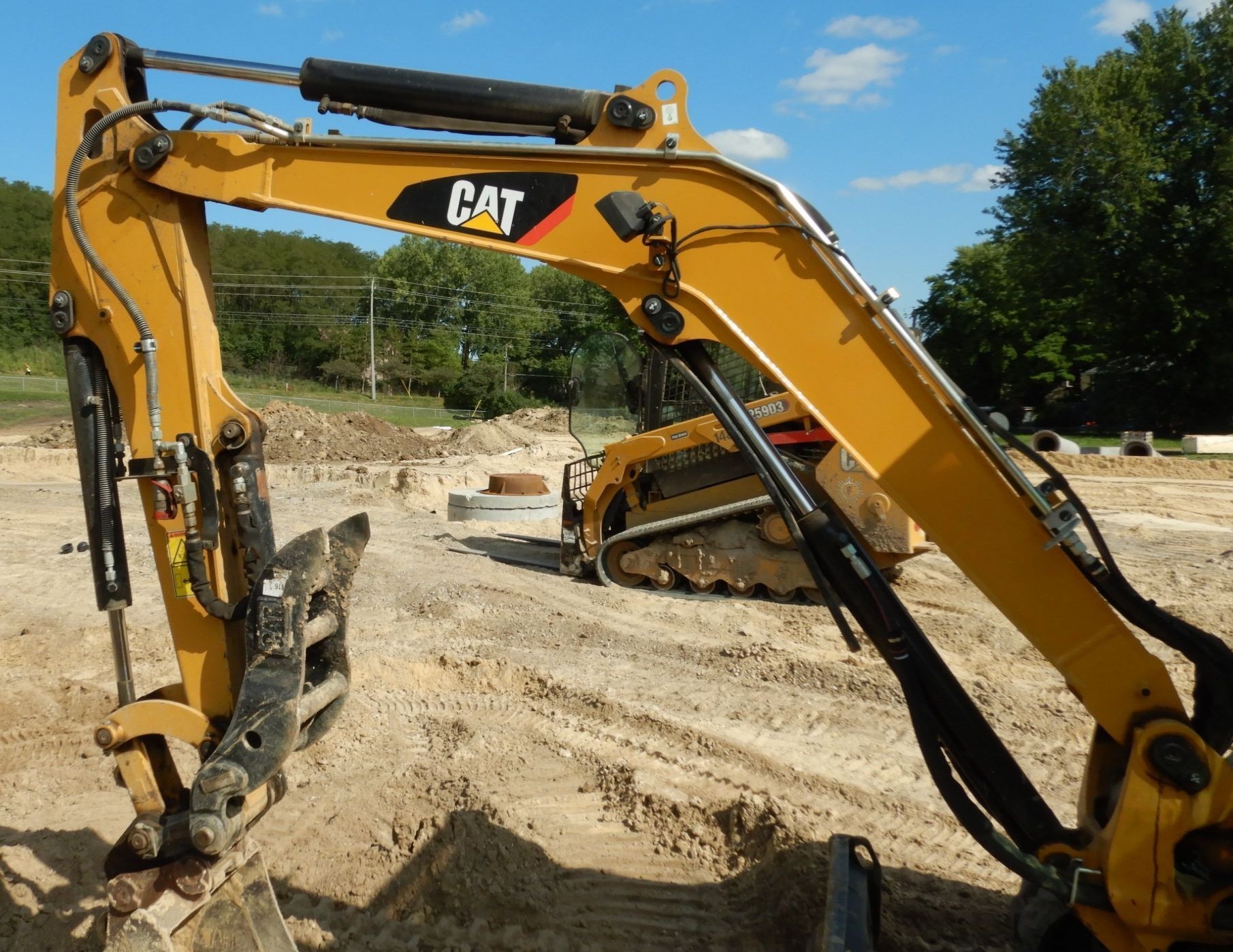 gallery 2017 Caterpillar 303.5 E2 mini excavator