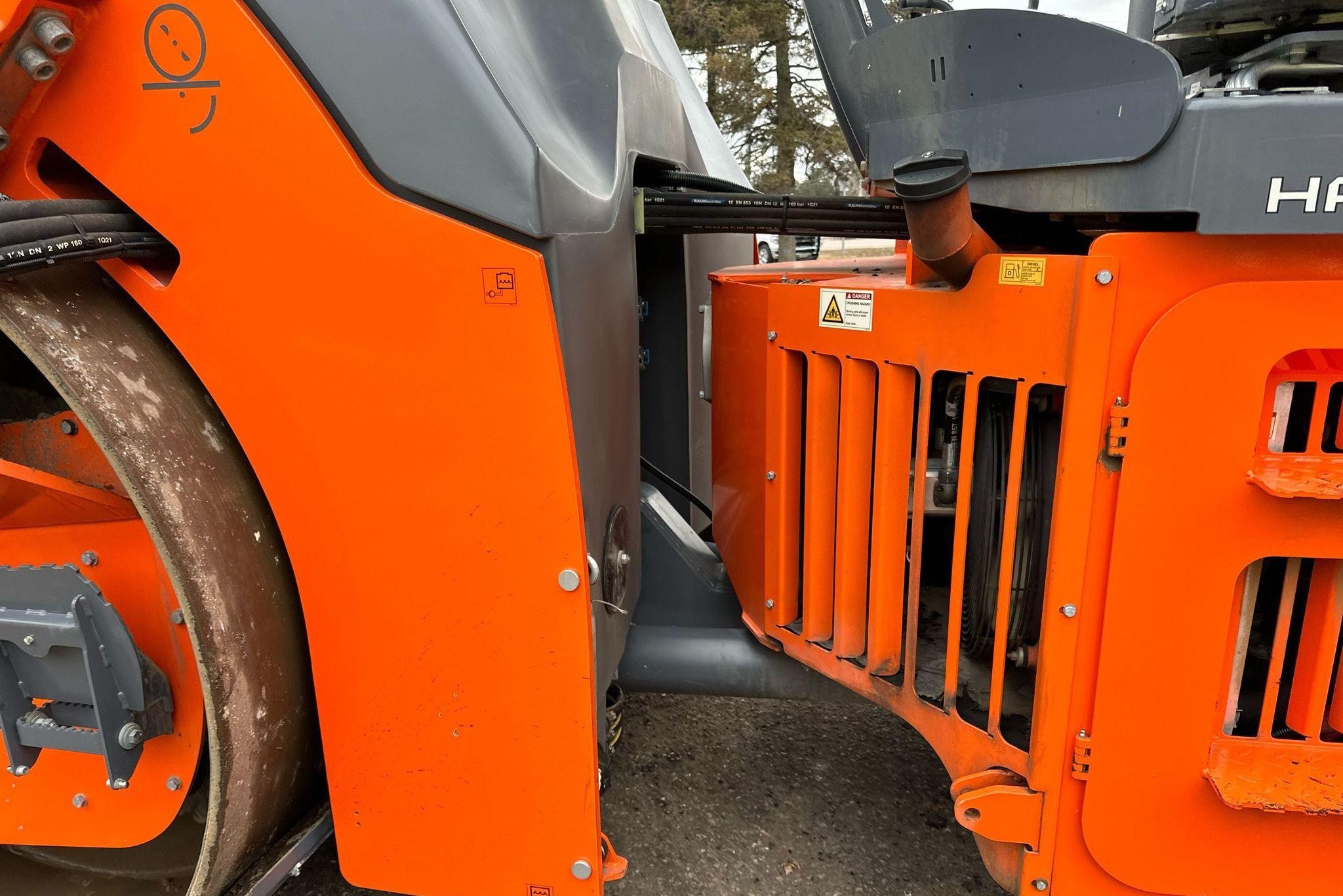 gallery 2021 Hamm HD 140i double drum vibratory roller