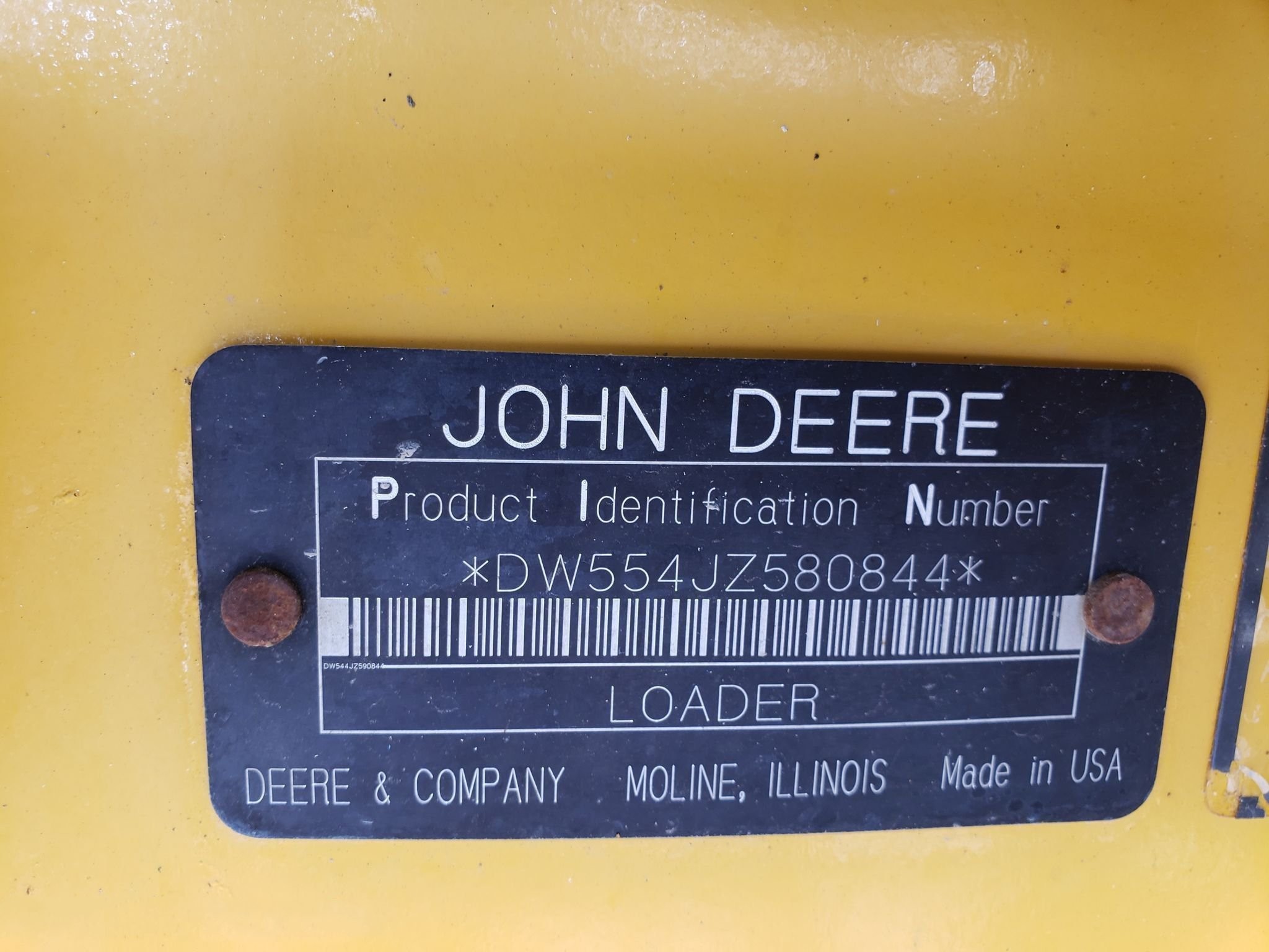 gallery 2004 John Deere 544J wheel loader
