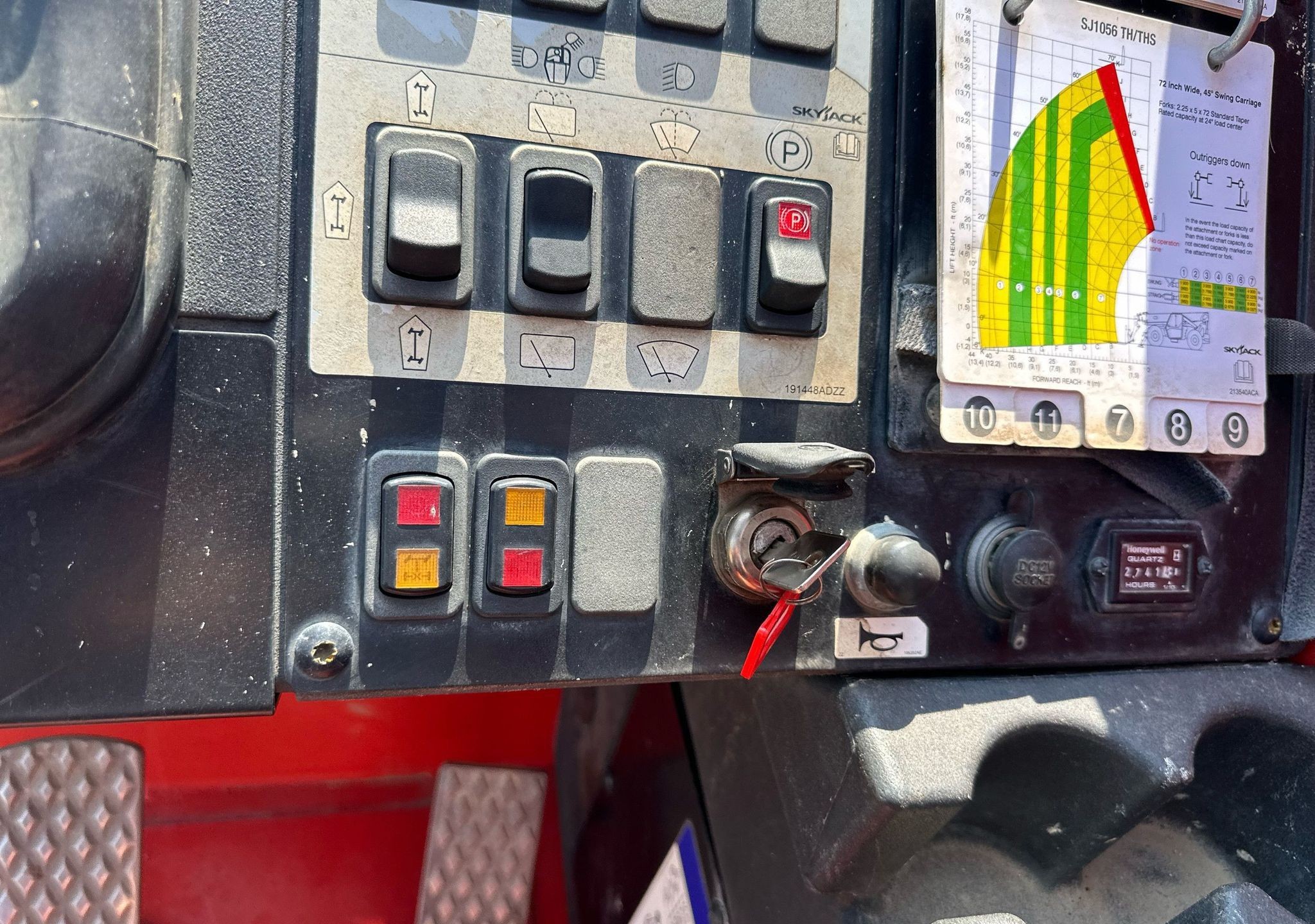 gallery 2018 Skyjack SJ1056 TH telehandler