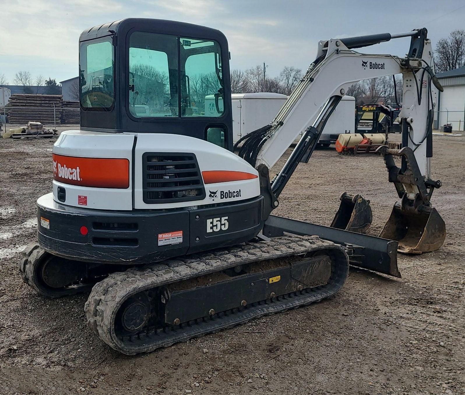 gallery 2019 Bobcat E55 mini excavator