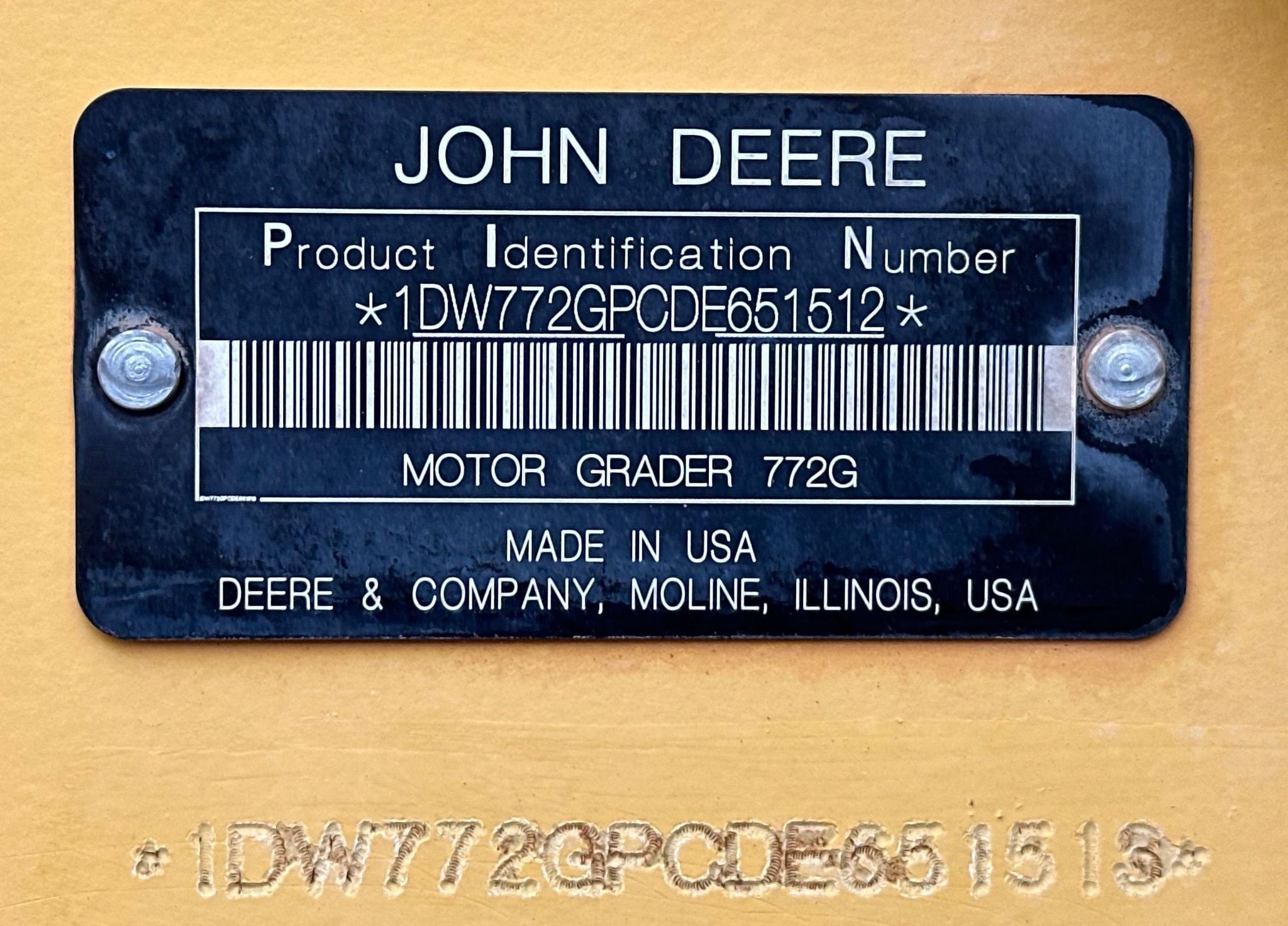 gallery 2013 John Deere 772GP motor grader